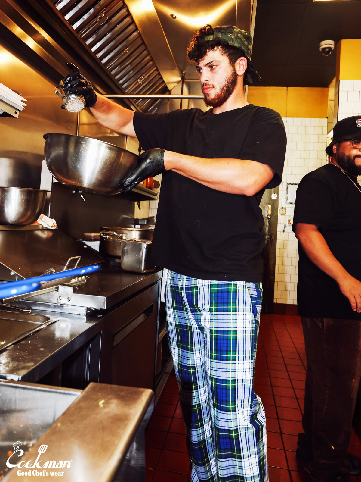 Chef Pants High-Wide - Dress Gordon Check