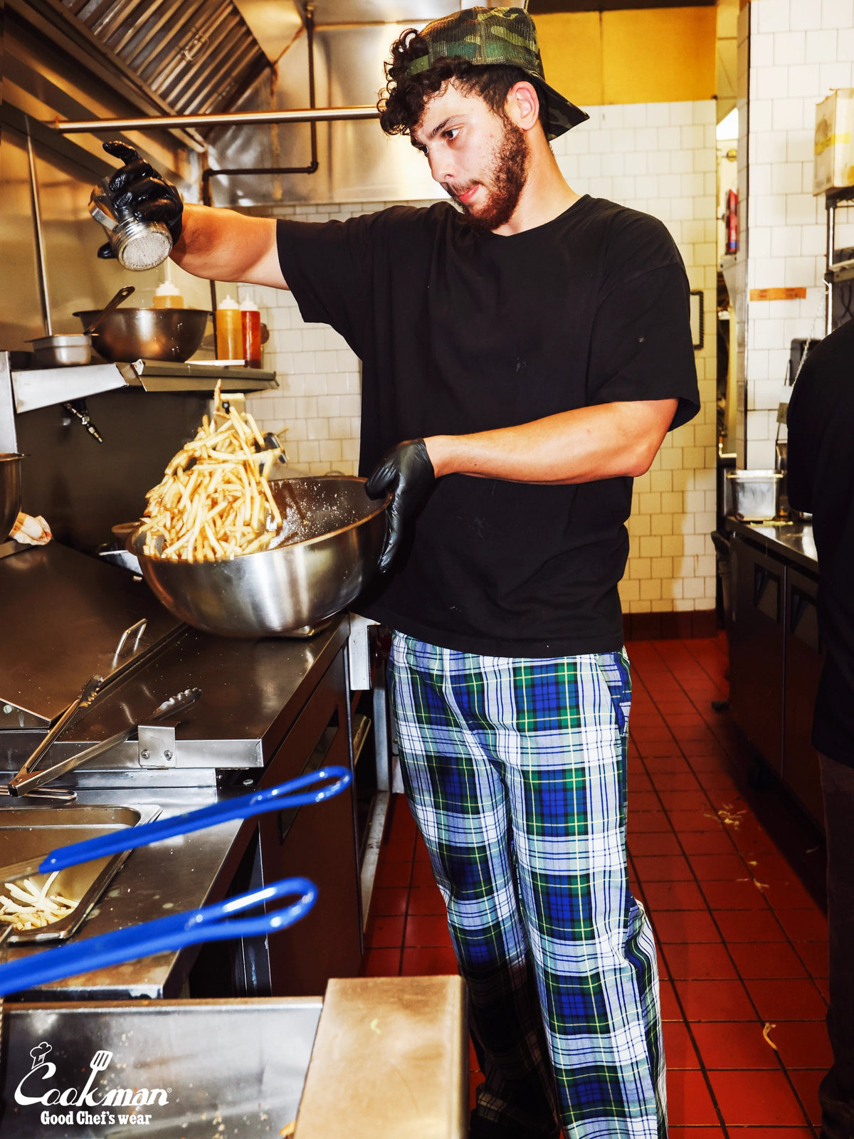 Chef Pants High-Wide - Dress Gordon Check