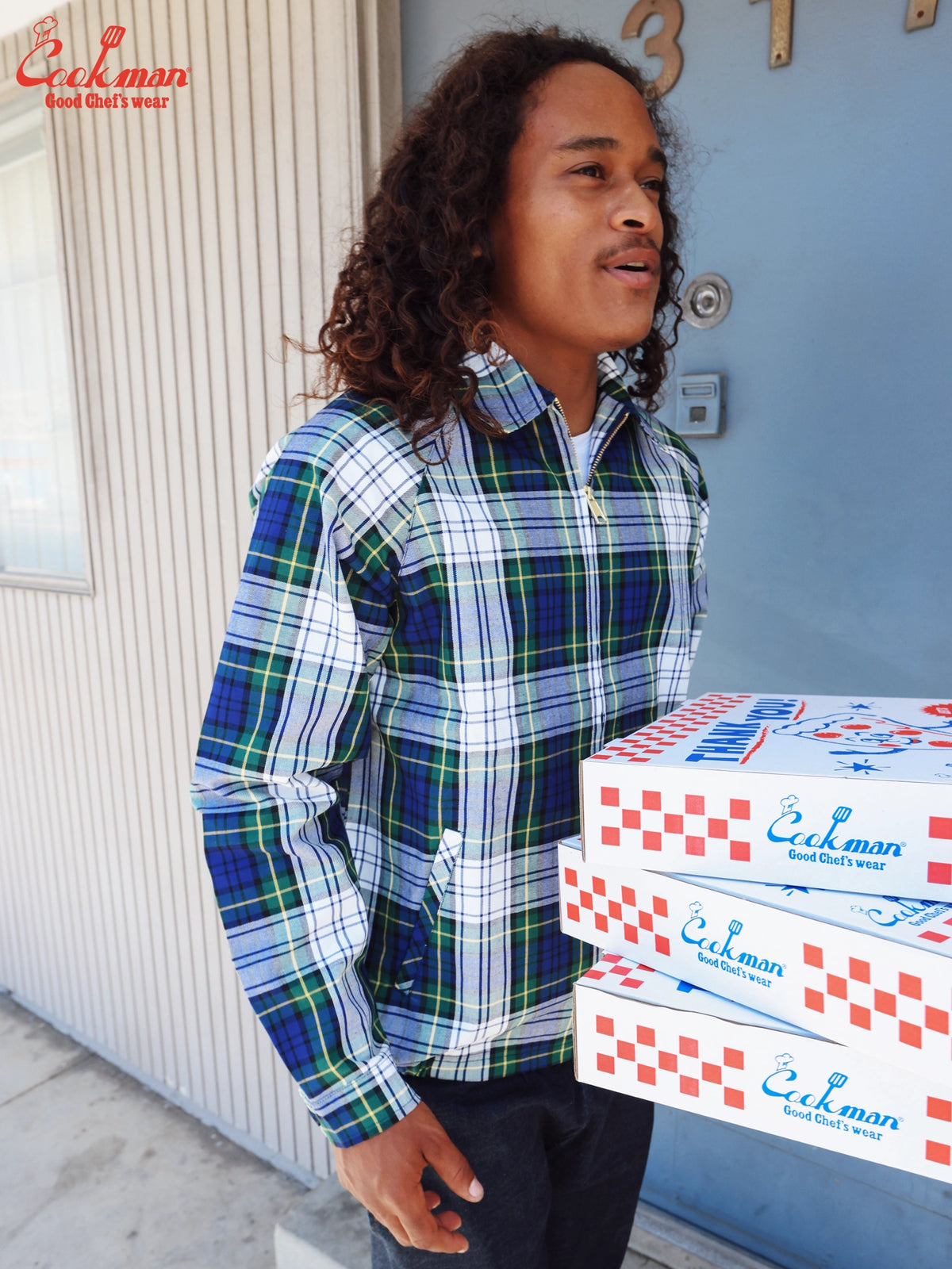 Delivery Jacket With Lining - Dress Gordon Check