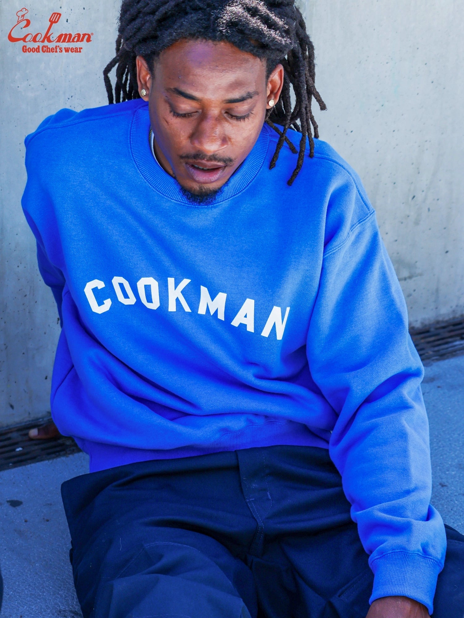 Sweat shirts - Arch Logo : Blue