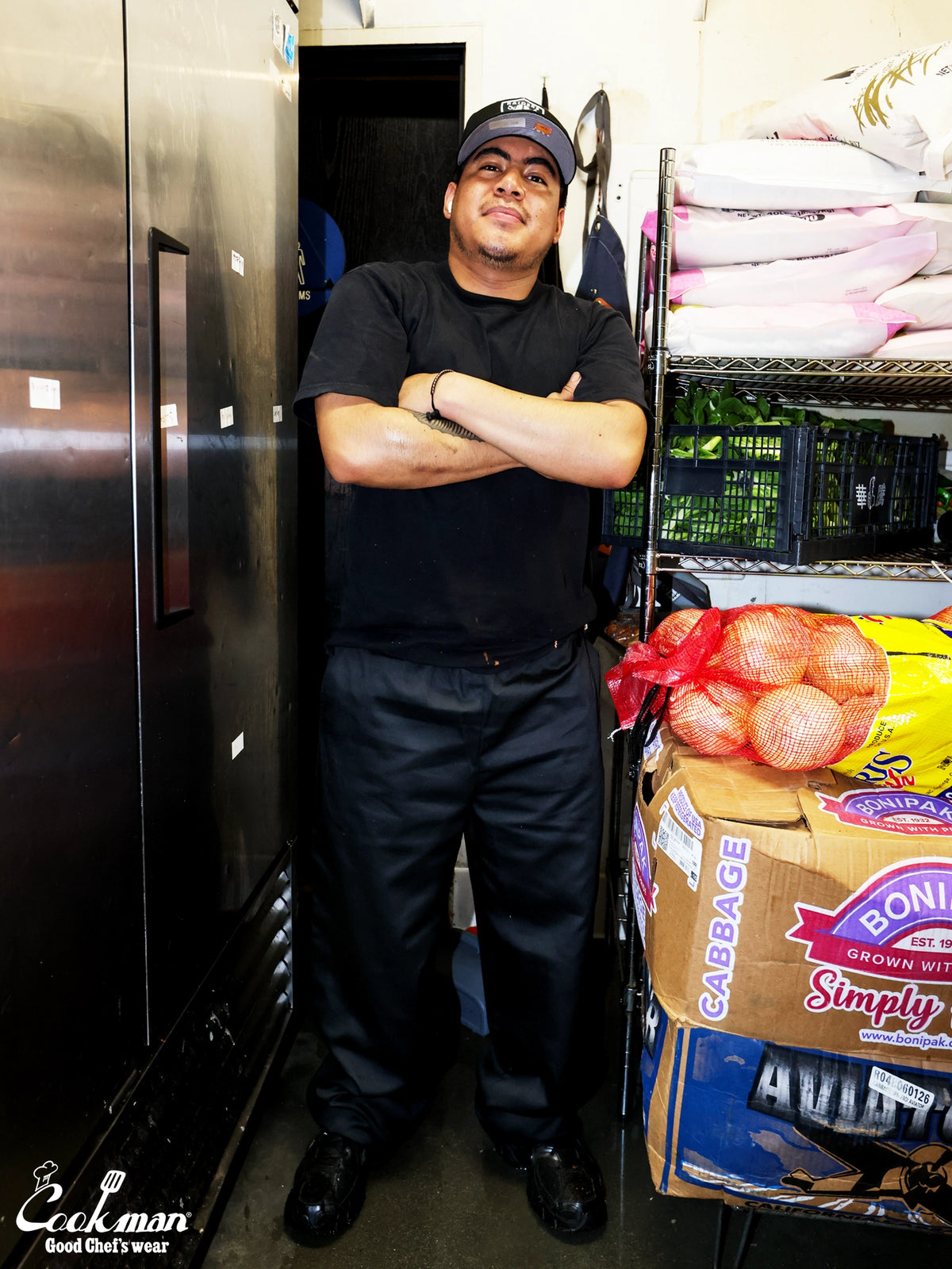 Chef Pants High-Wide - Black