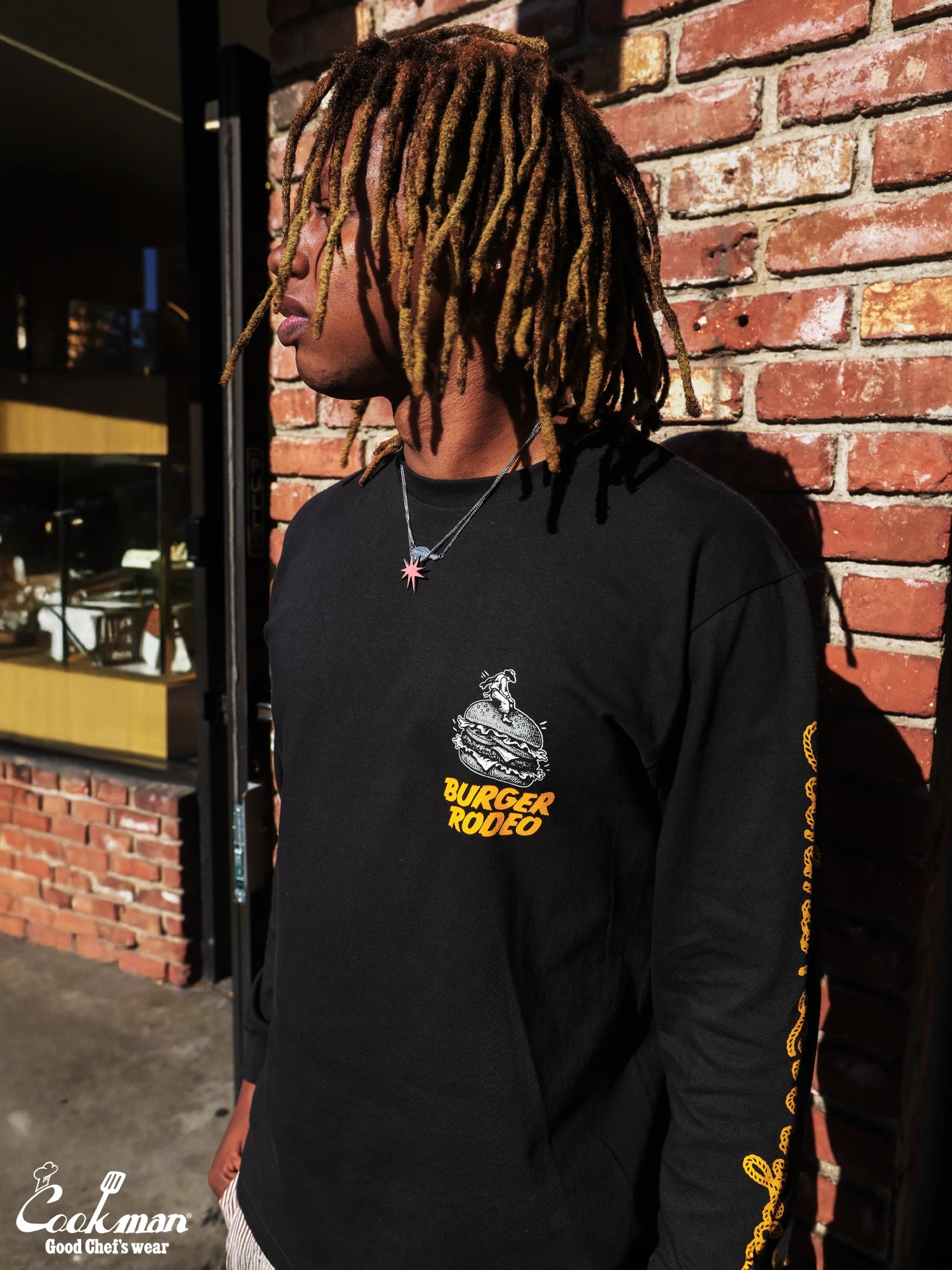 Long Sleeve Tees - Rodeo : Charcoal
