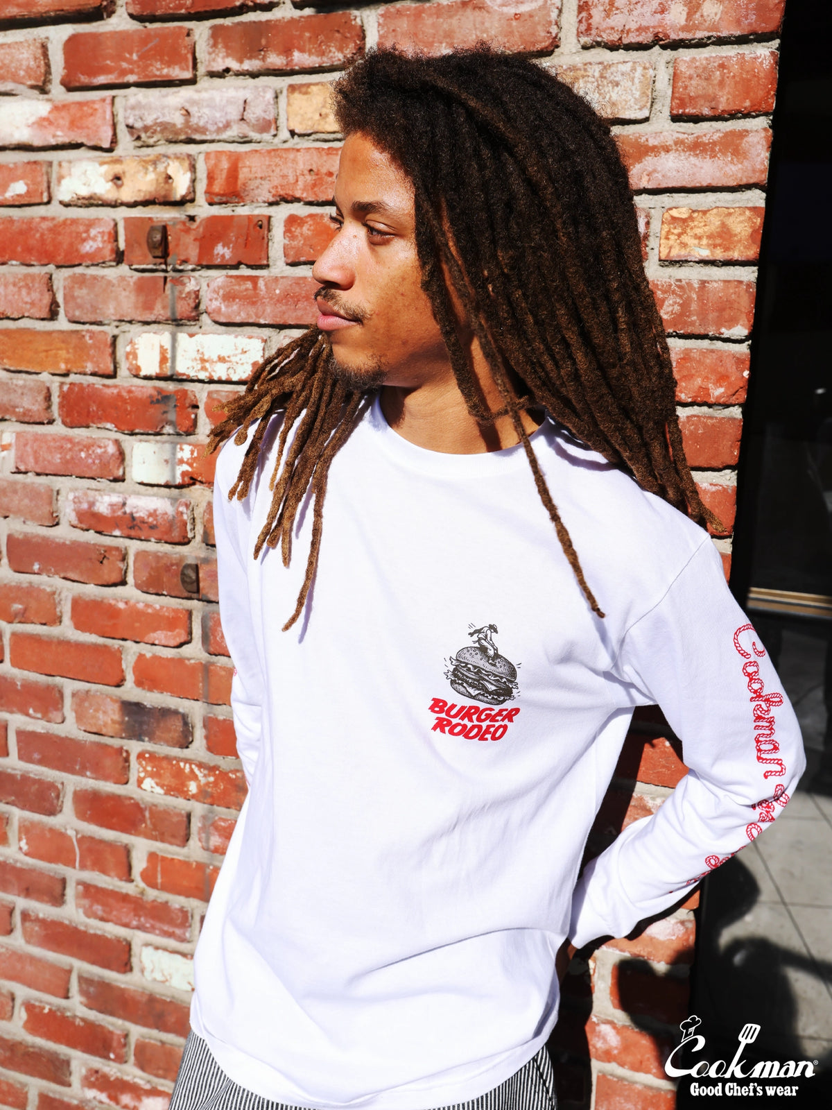 Long Sleeve Tees - Rodeo : White