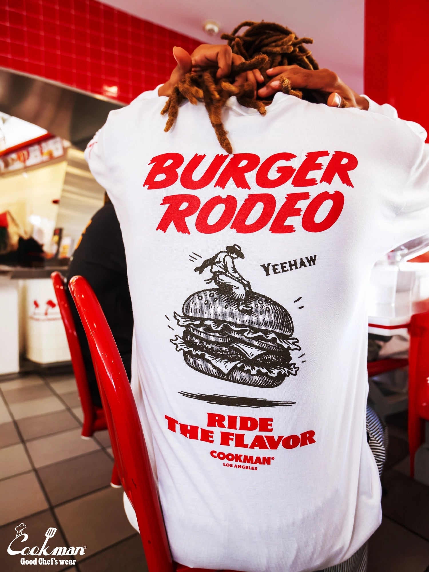 Long Sleeve Tees - Rodeo : White