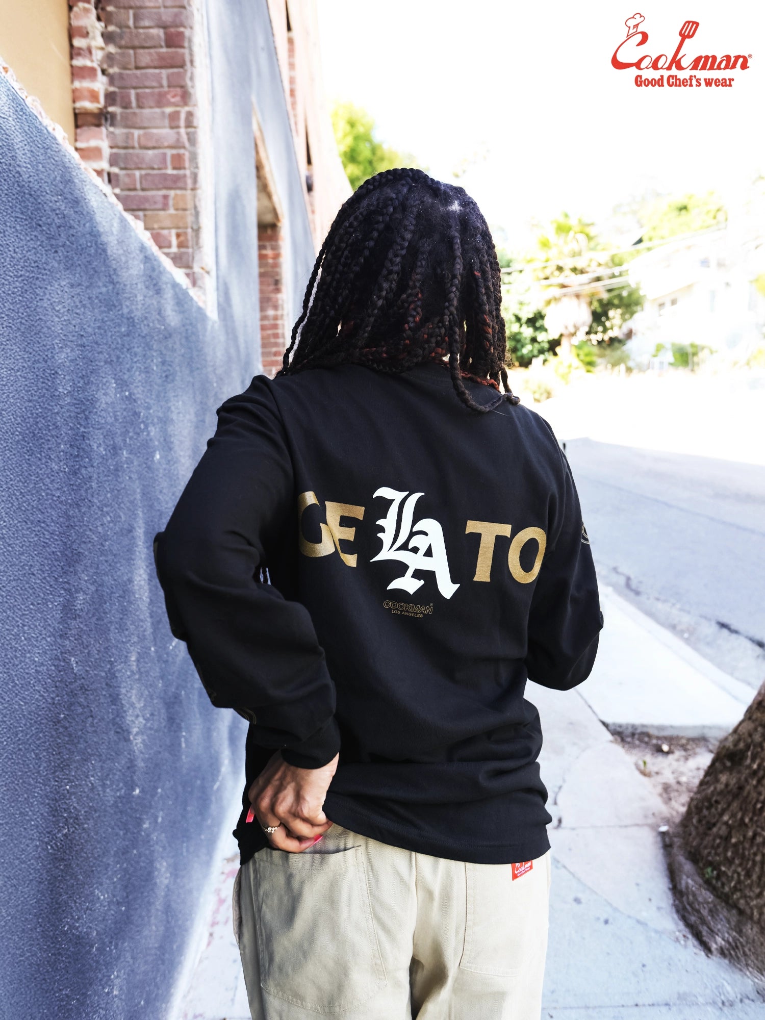 Long Sleeve Tees - Gelato : Black