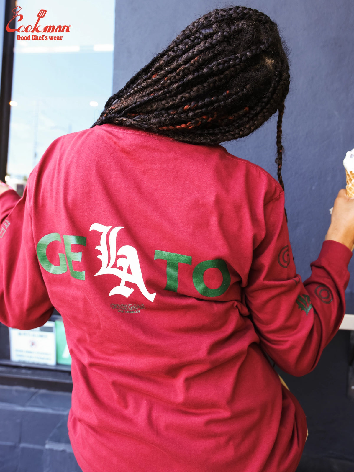 Long Sleeve Tees - Gelato : Wine