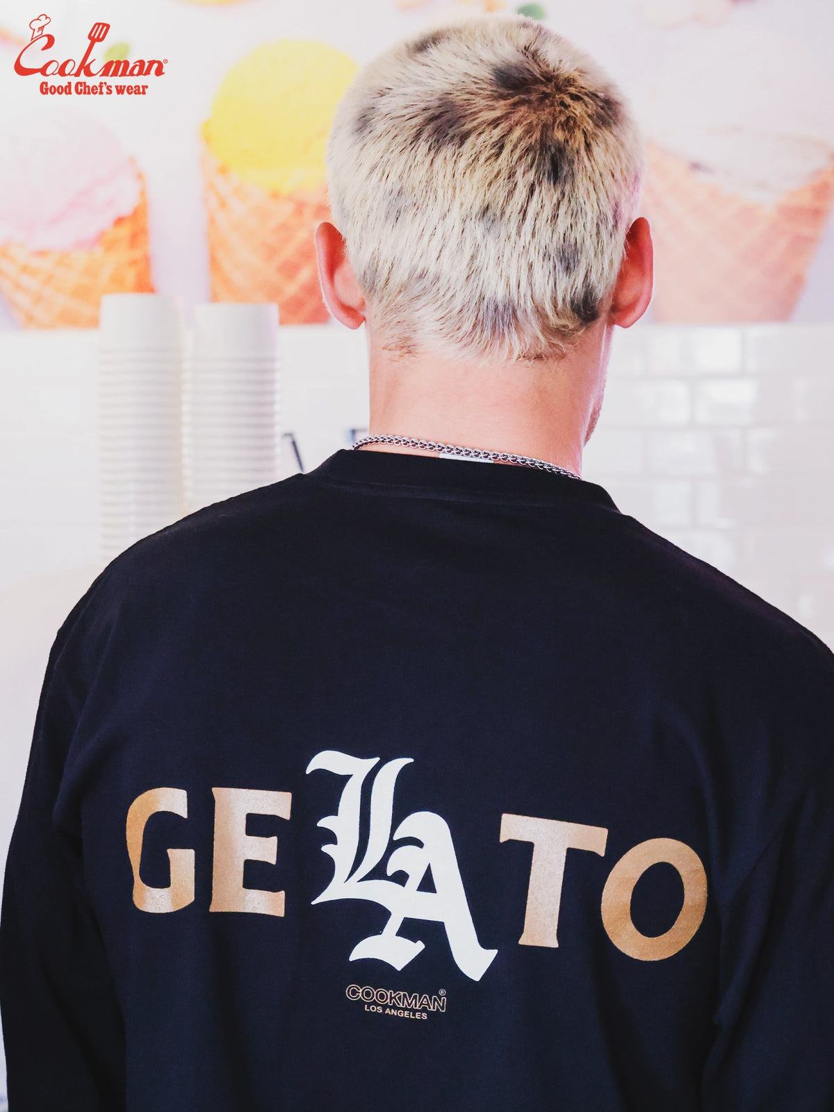 Long Sleeve Tees - Gelato : Black