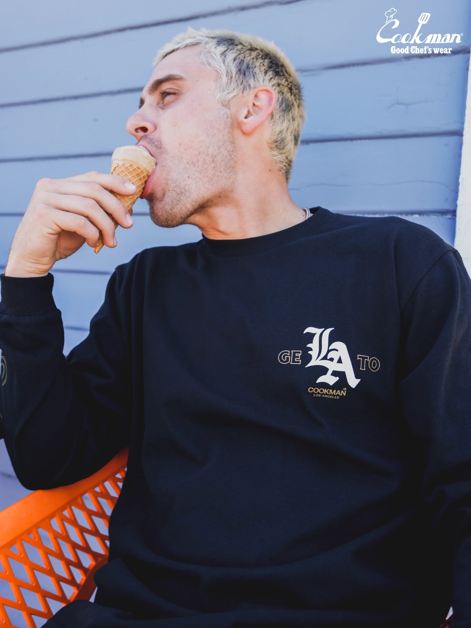Long Sleeve Tees - Gelato : Black