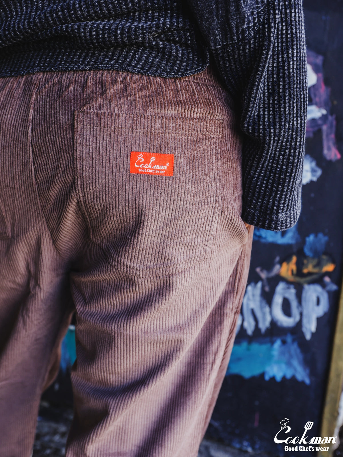 Chef Pants Semiwide - Corduroy : Cocoa