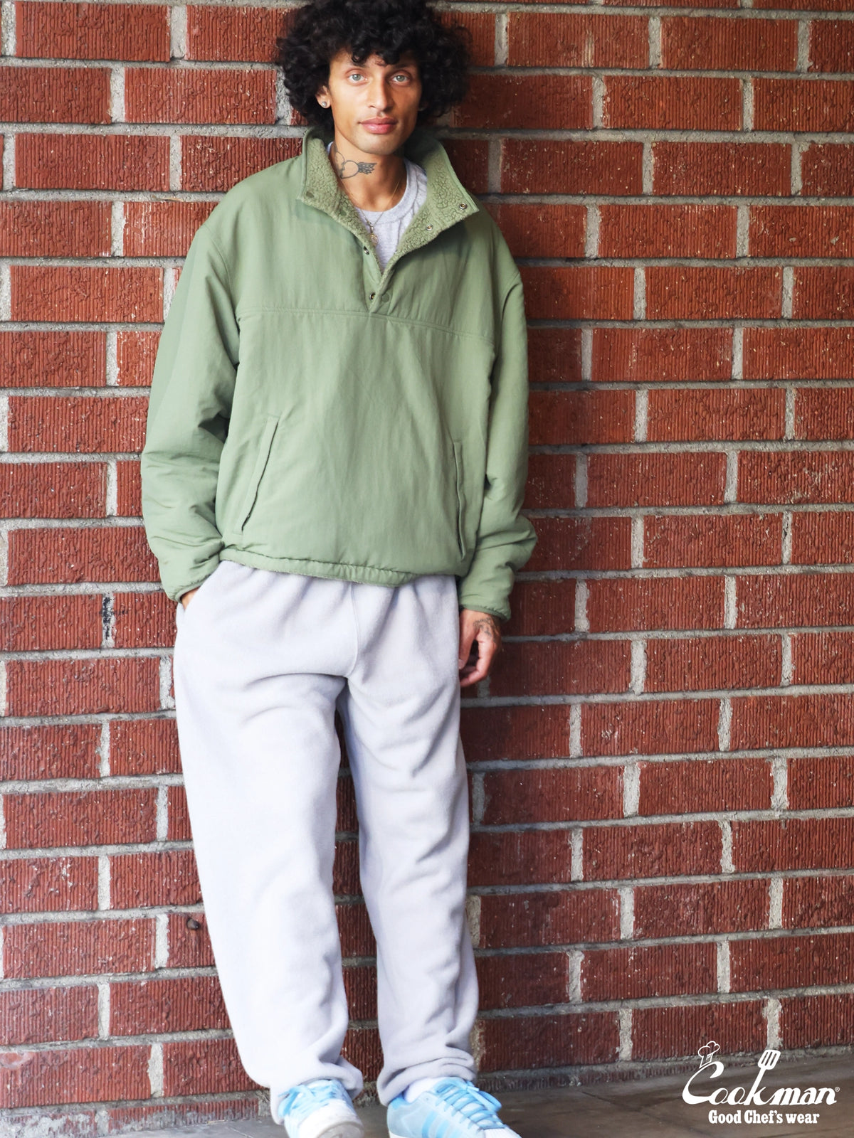 Chef Pants - Fleece : Light Gray