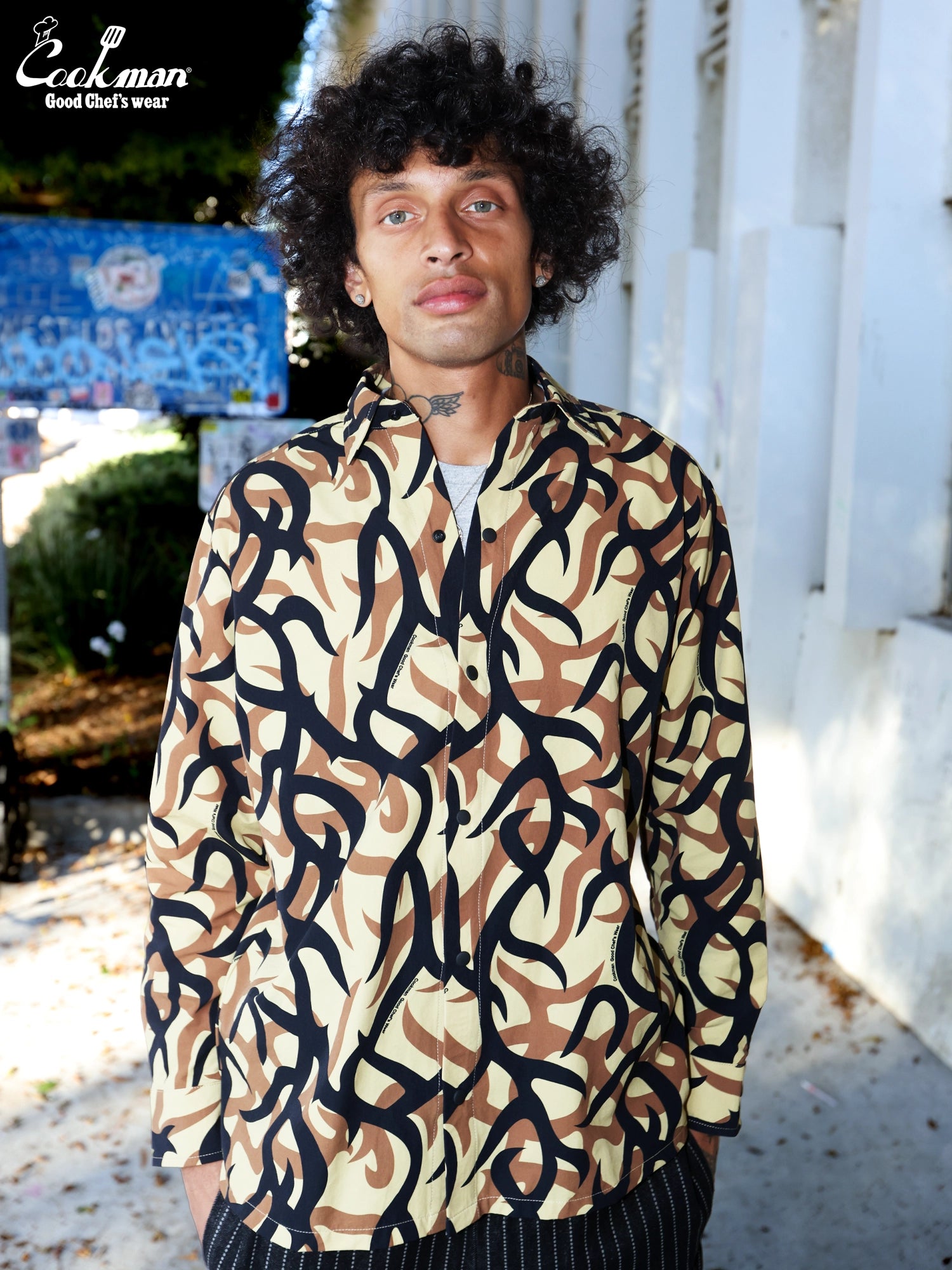 Work Shirts Long Sleeve - Tribal Camo : Beige
