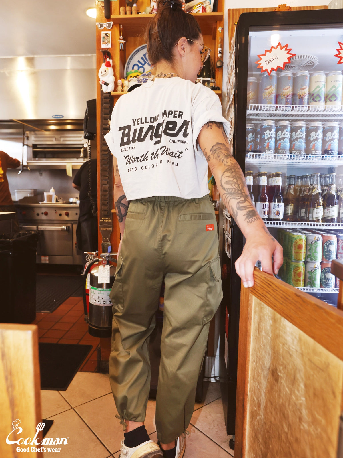 Tactical Cargo Pants - Olive
