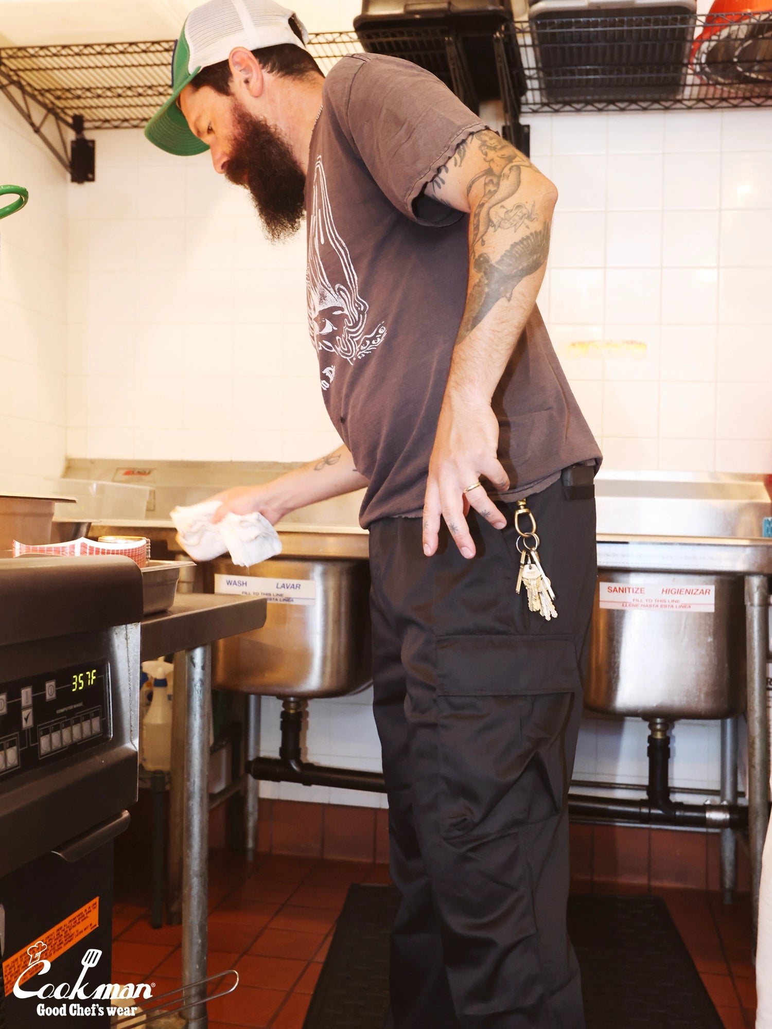 Tactical Cargo Pants - Black