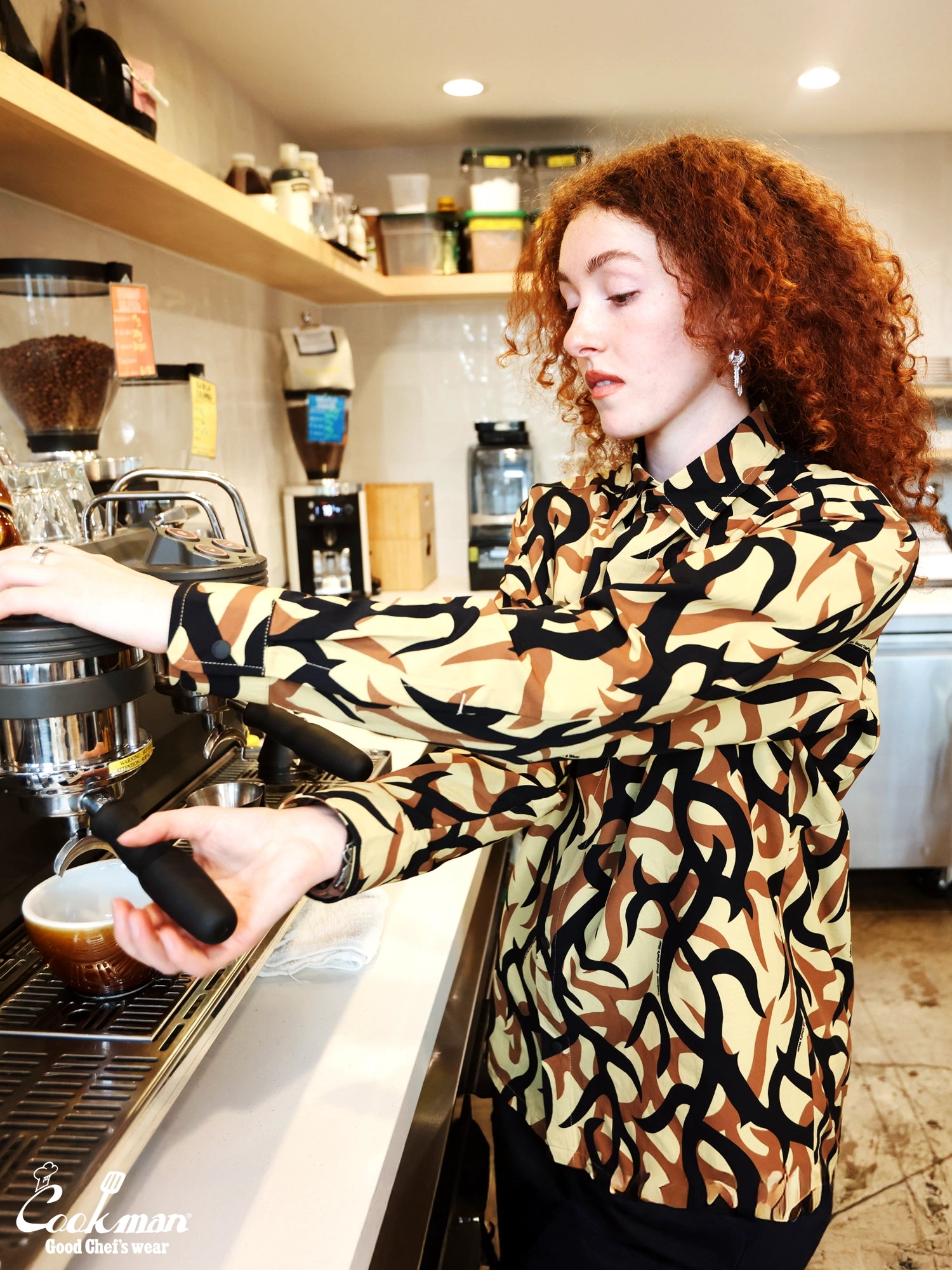 Work Shirts Long Sleeve - Tribal Camo : Beige