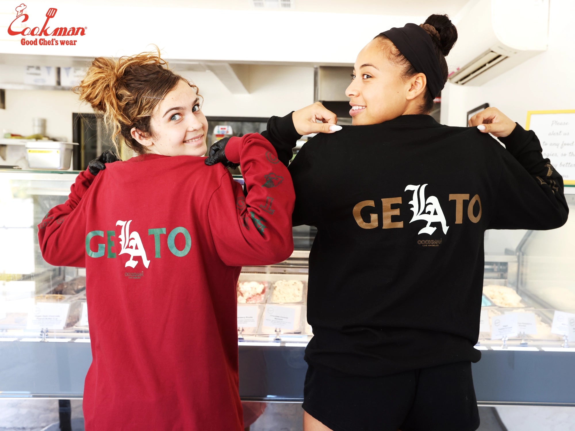 Long Sleeve Tees - Gelato : Black