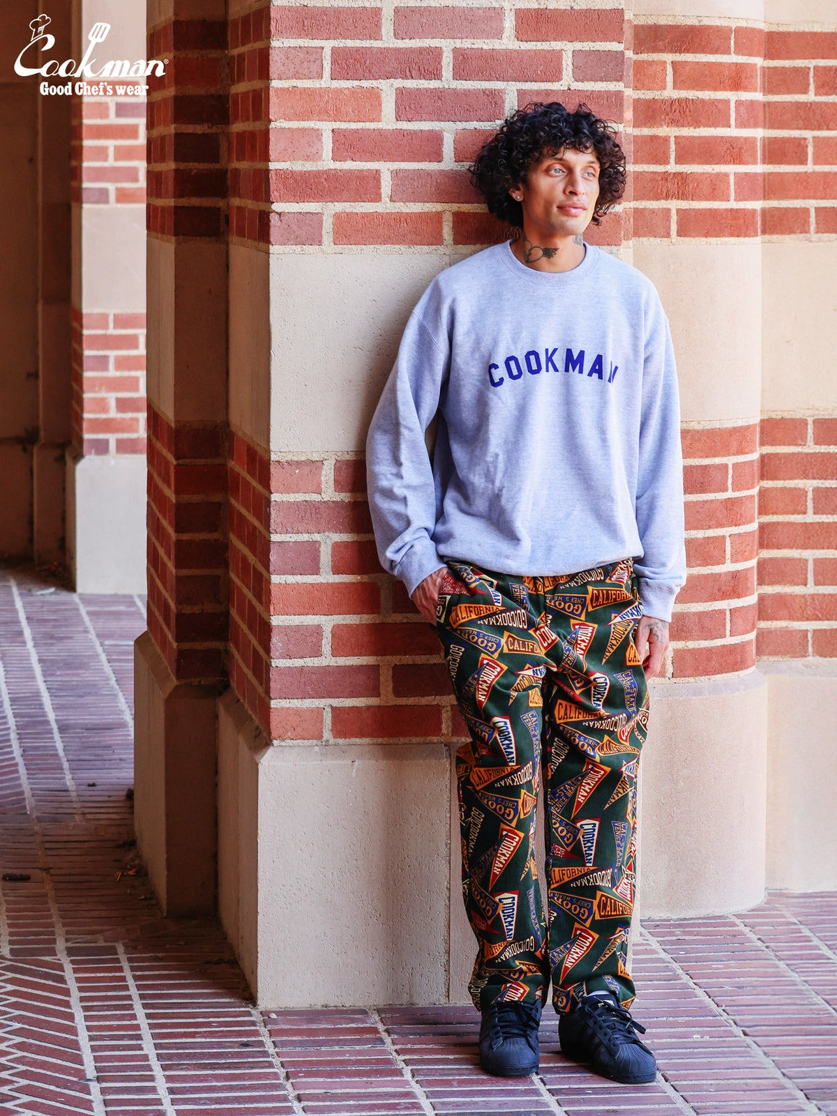 Chef Pants Semiwide - Corduroy : Pennant Green