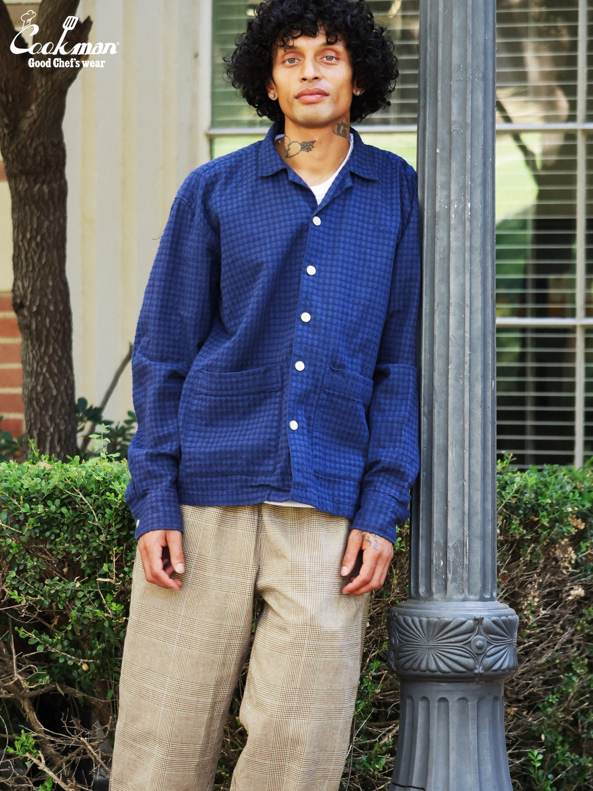 Chef Pants - Glen Check : Brown