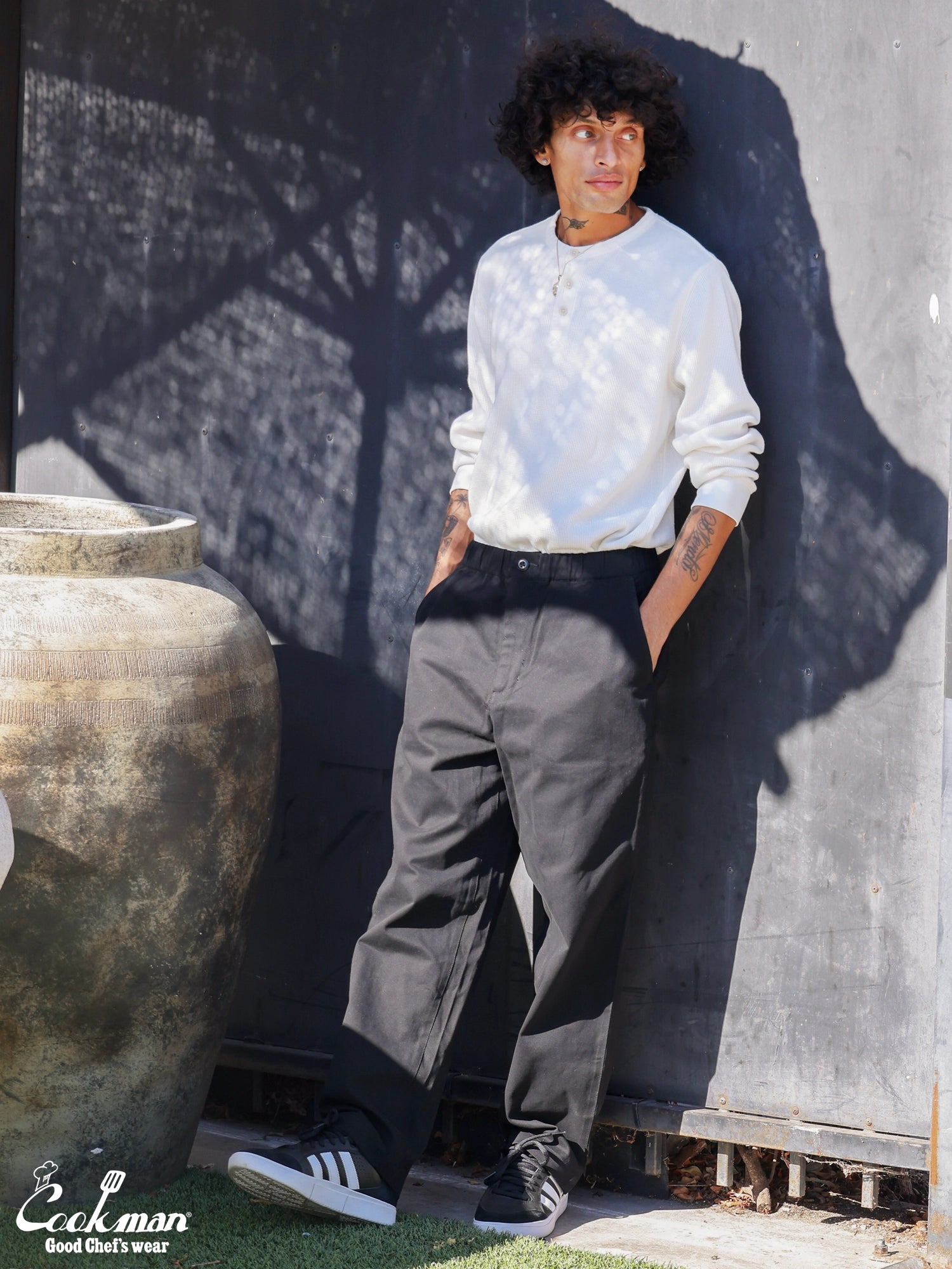 Heritage Wide Pants - Black