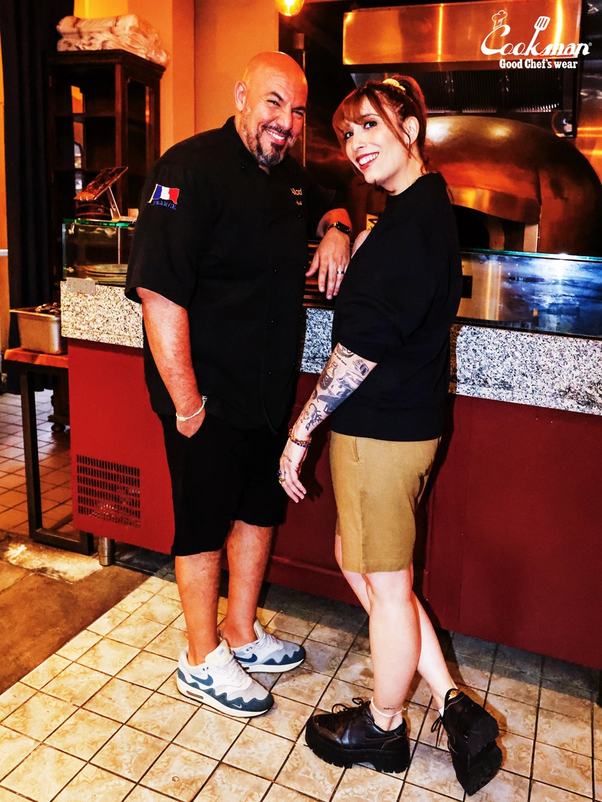 Chef Short Pants - Linen : Olive