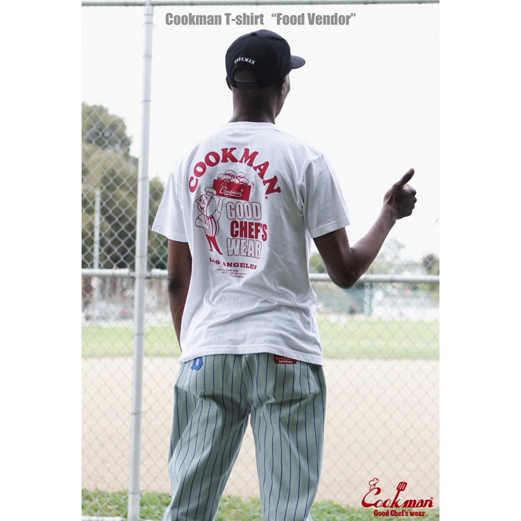 Cookman Tees - Food Vendor : White