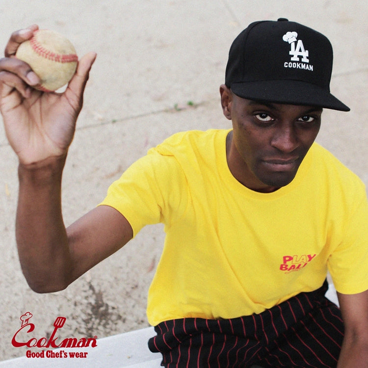 Cookman Tees - Hot Dog Hitter : Yellow