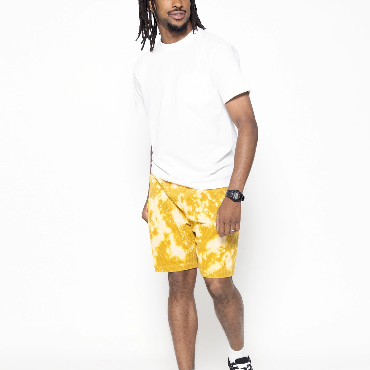 Chef Short Pants - Corduroy : FAT Bleach Yellow