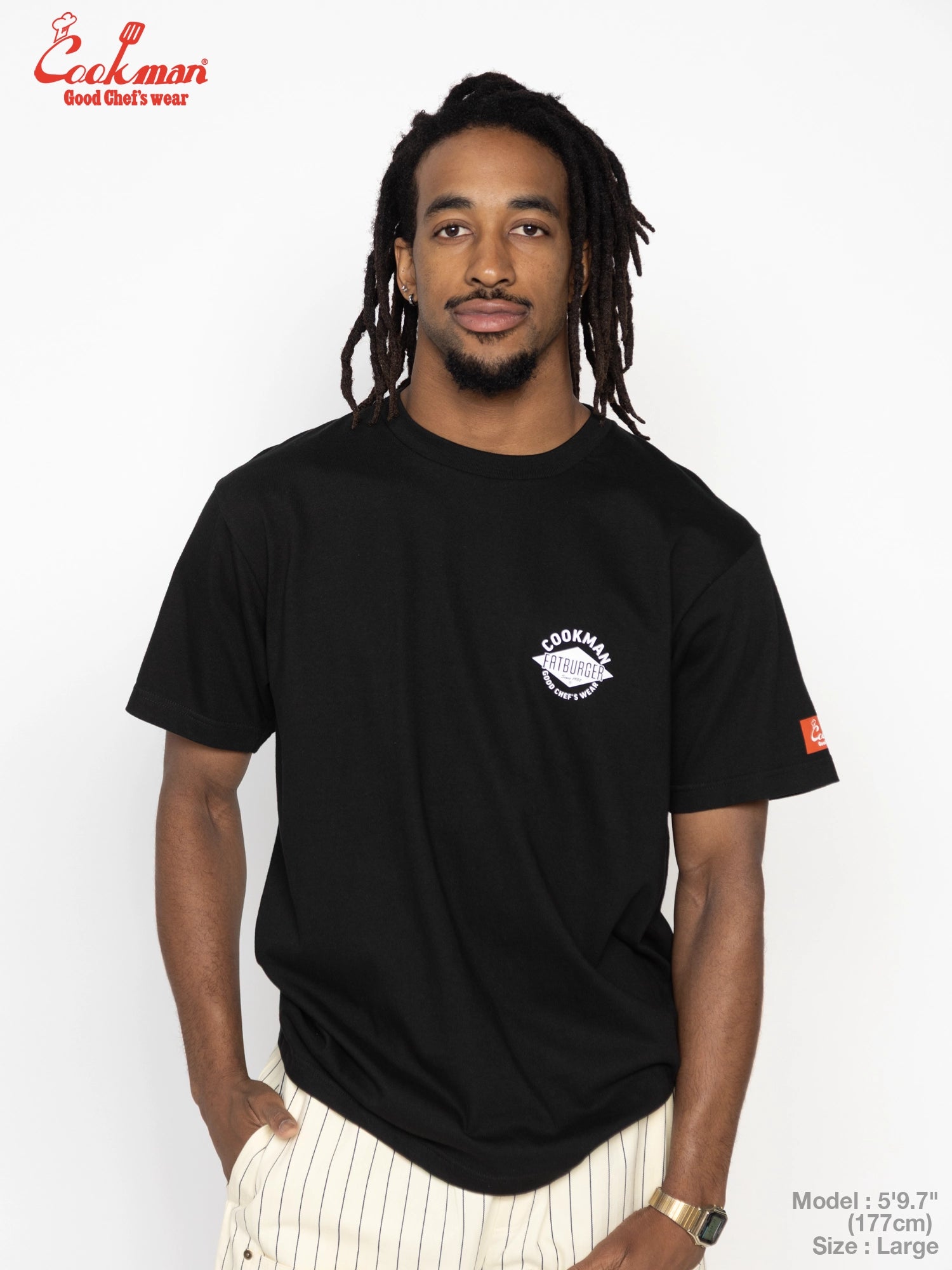 Tees - FATBURGER First Location : Black