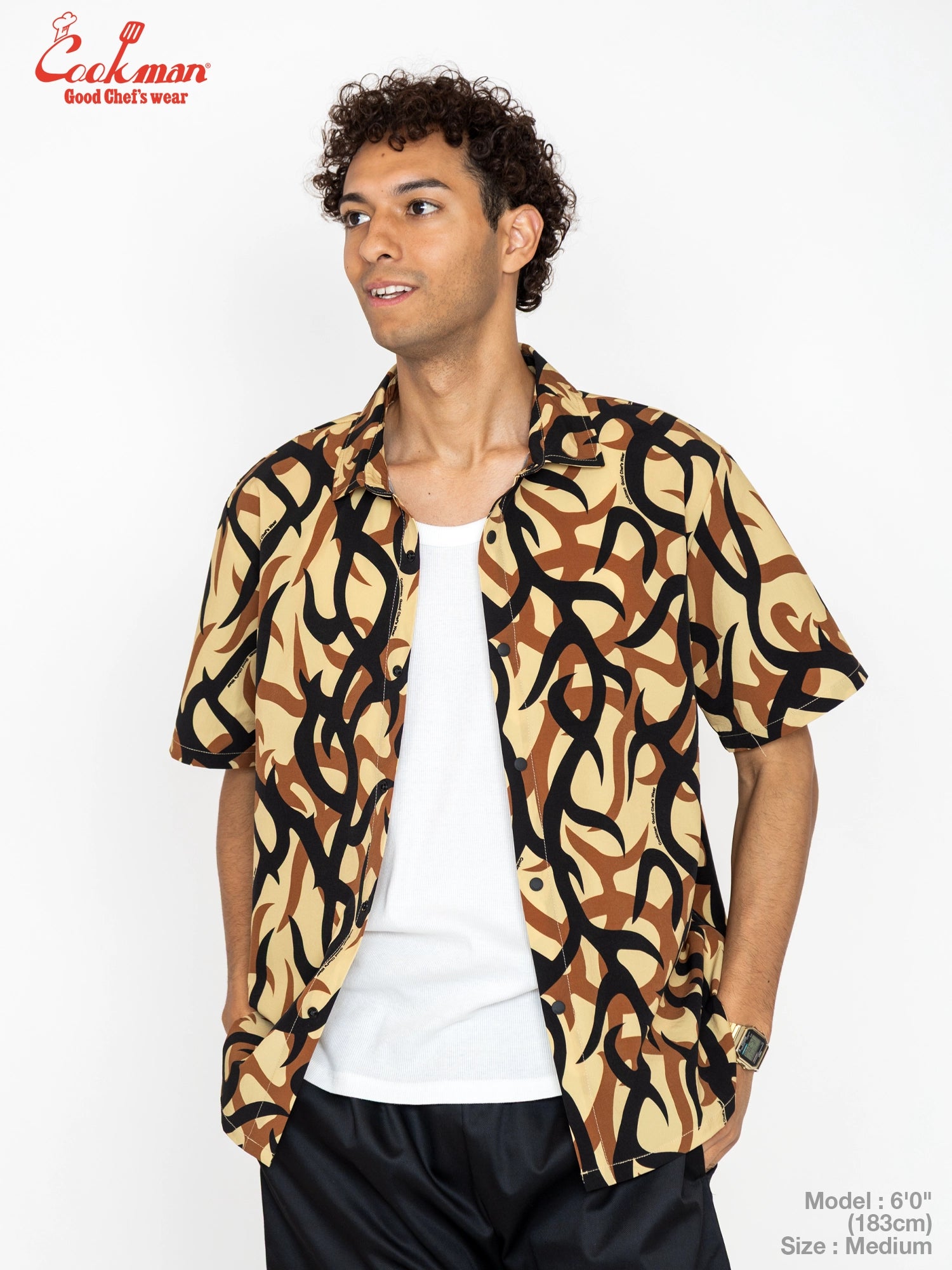 Work Shirts Short Sleeve Light - Tribal Camo : Beige