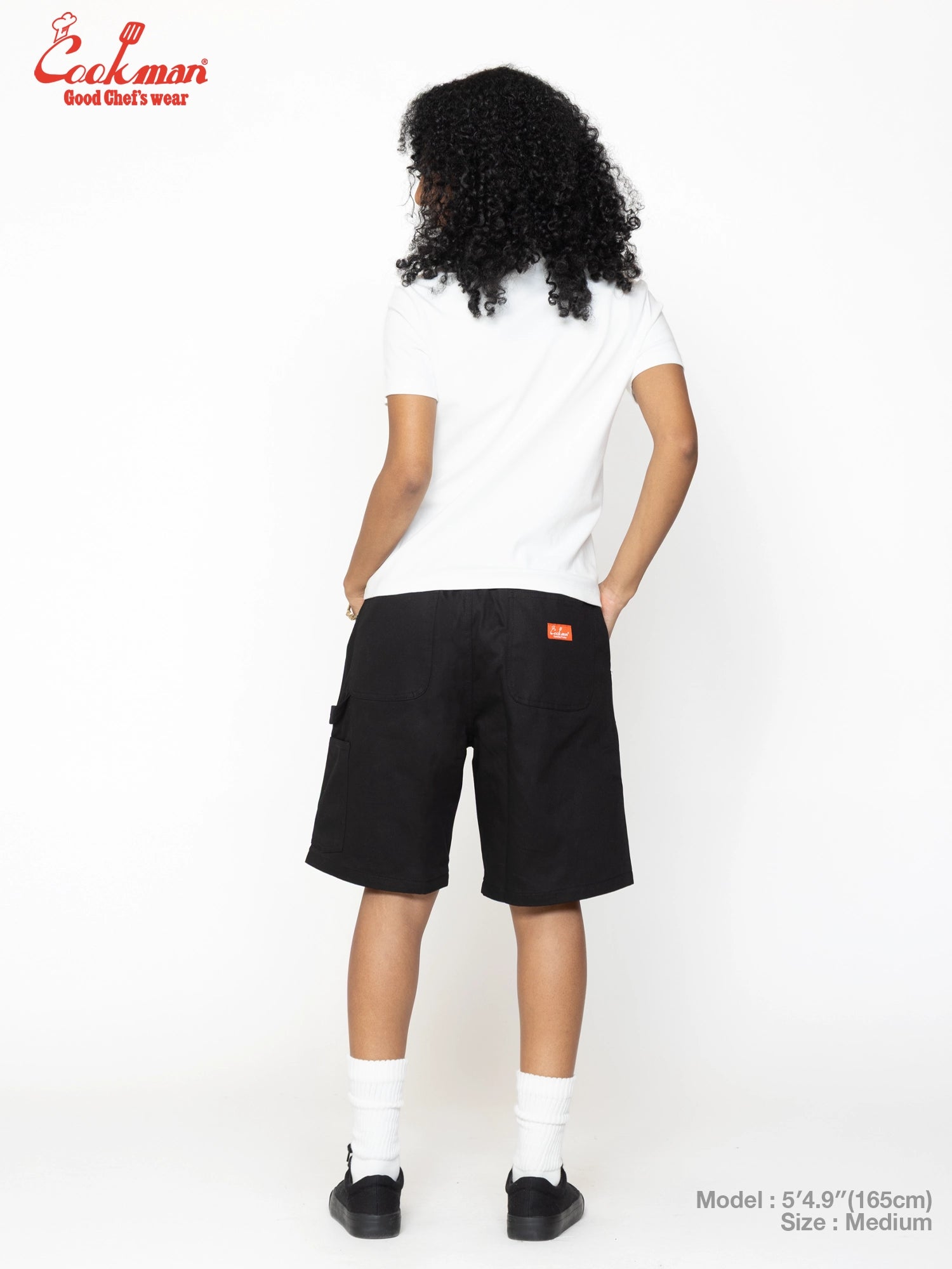 Carpenter's Pants Short : Heavy twill - Black