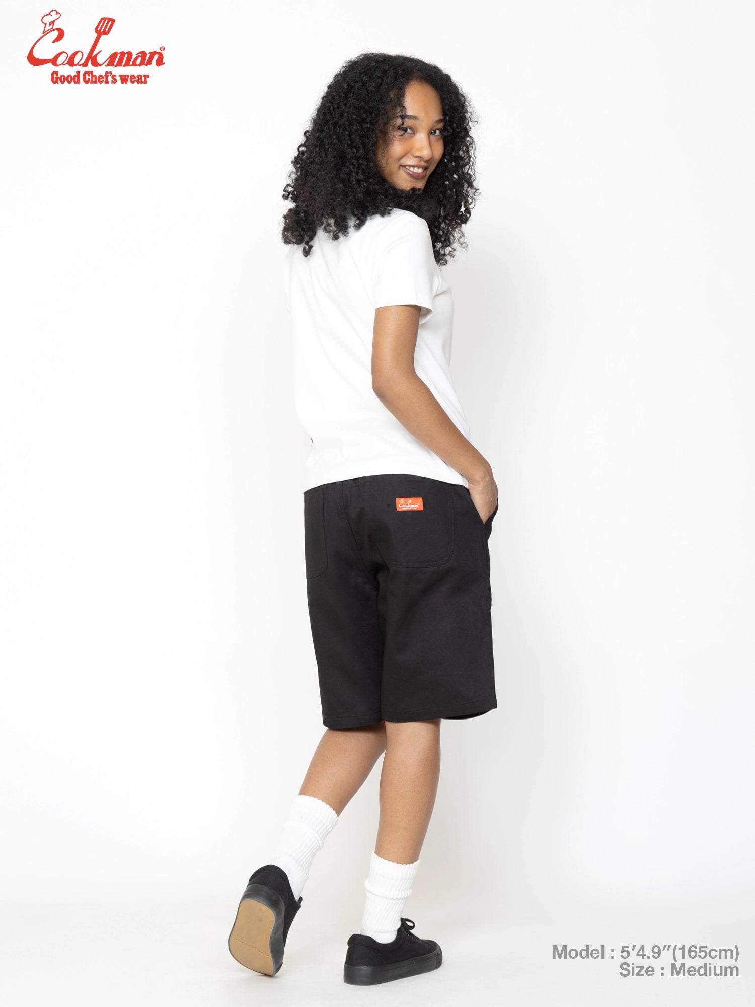Carpenter's Pants Short : Heavy twill - Black