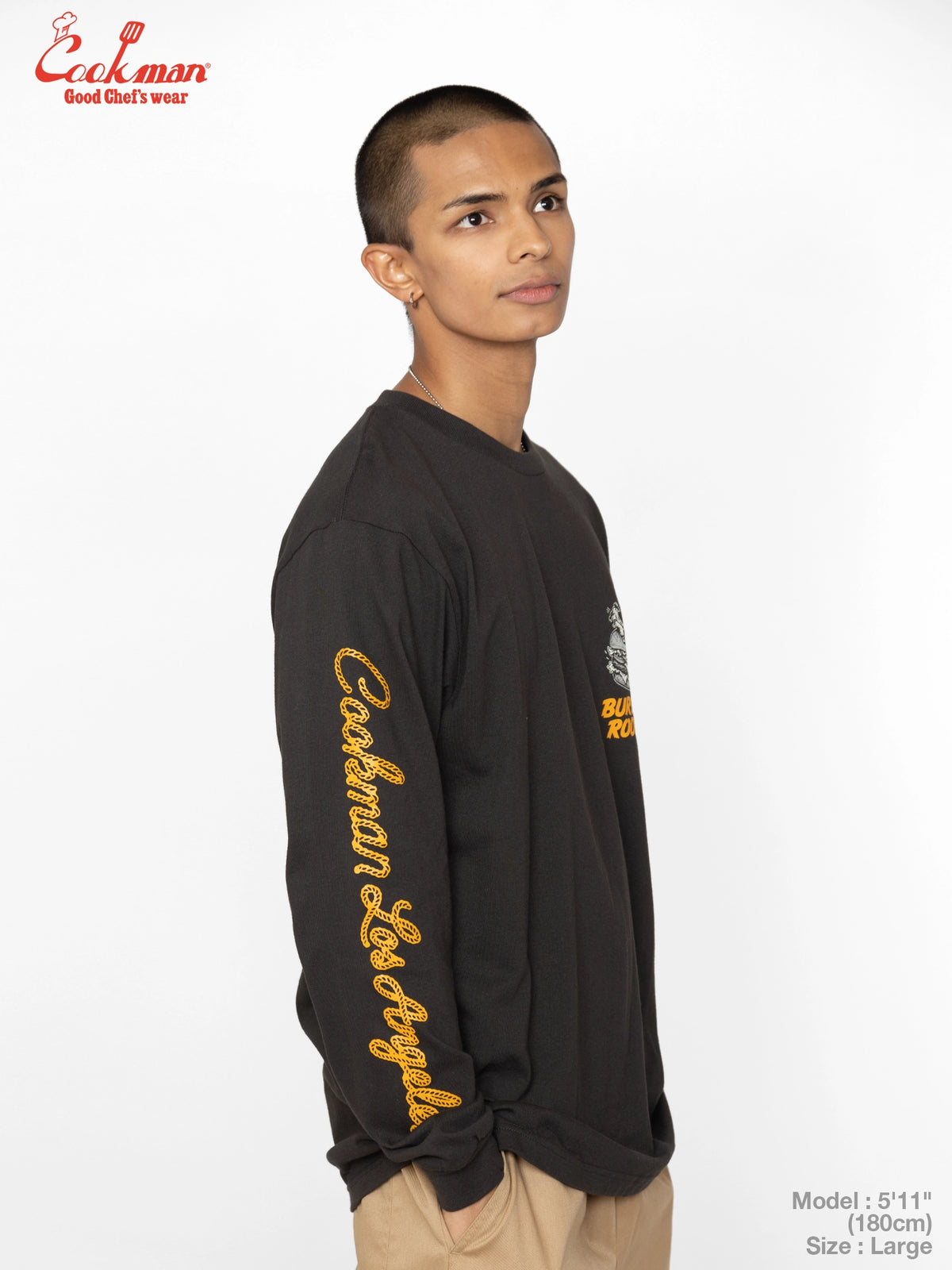 Long Sleeve Tees - Rodeo : Charcoal
