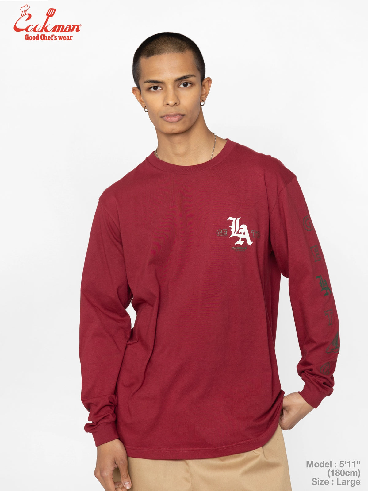Long Sleeve Tees - Gelato : Wine
