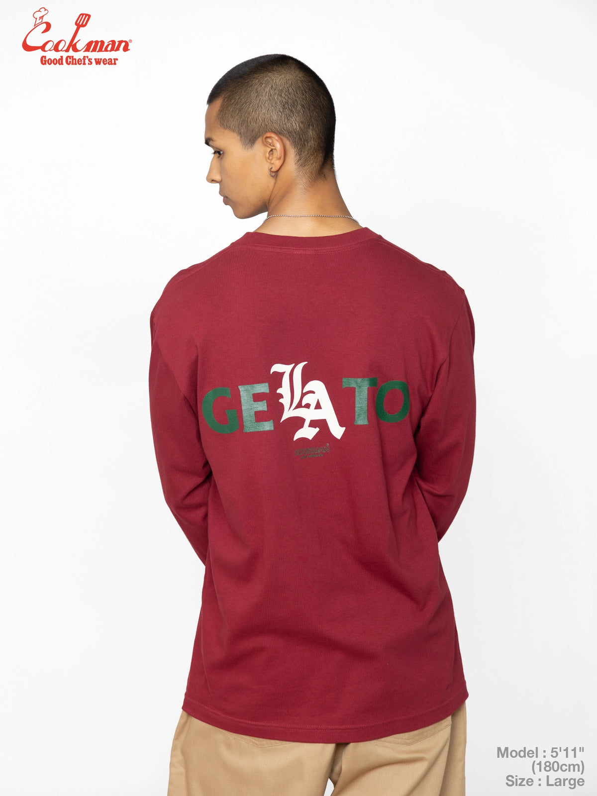 Long Sleeve Tees - Gelato : Wine