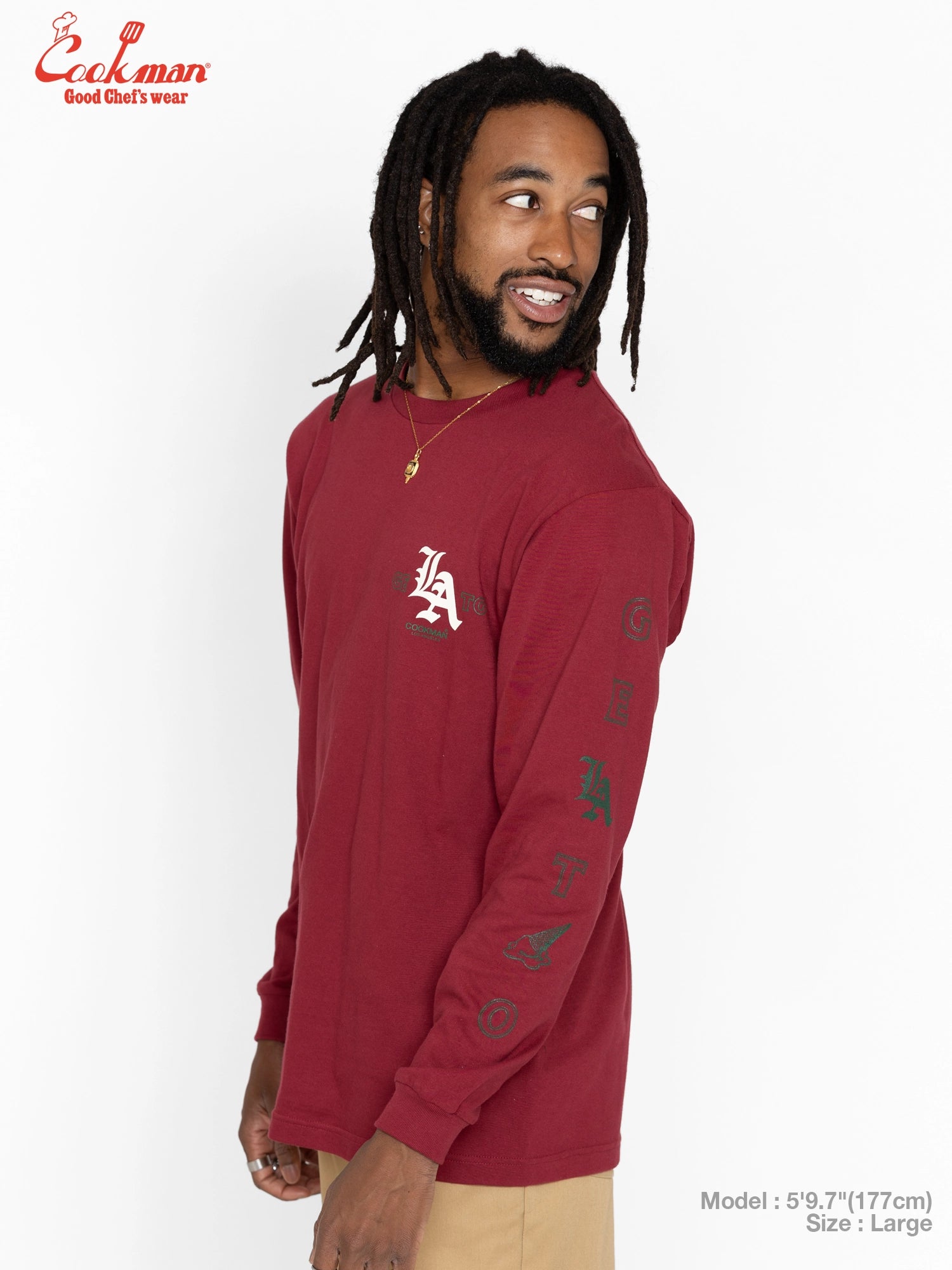 Long Sleeve Tees - Gelato : Wine