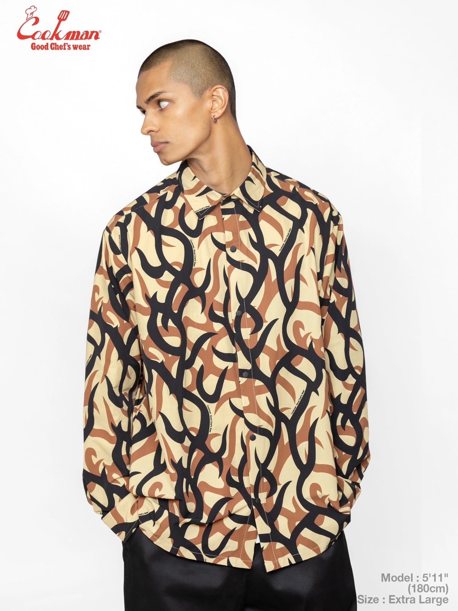 Work Shirts Long Sleeve - Tribal Camo : Beige