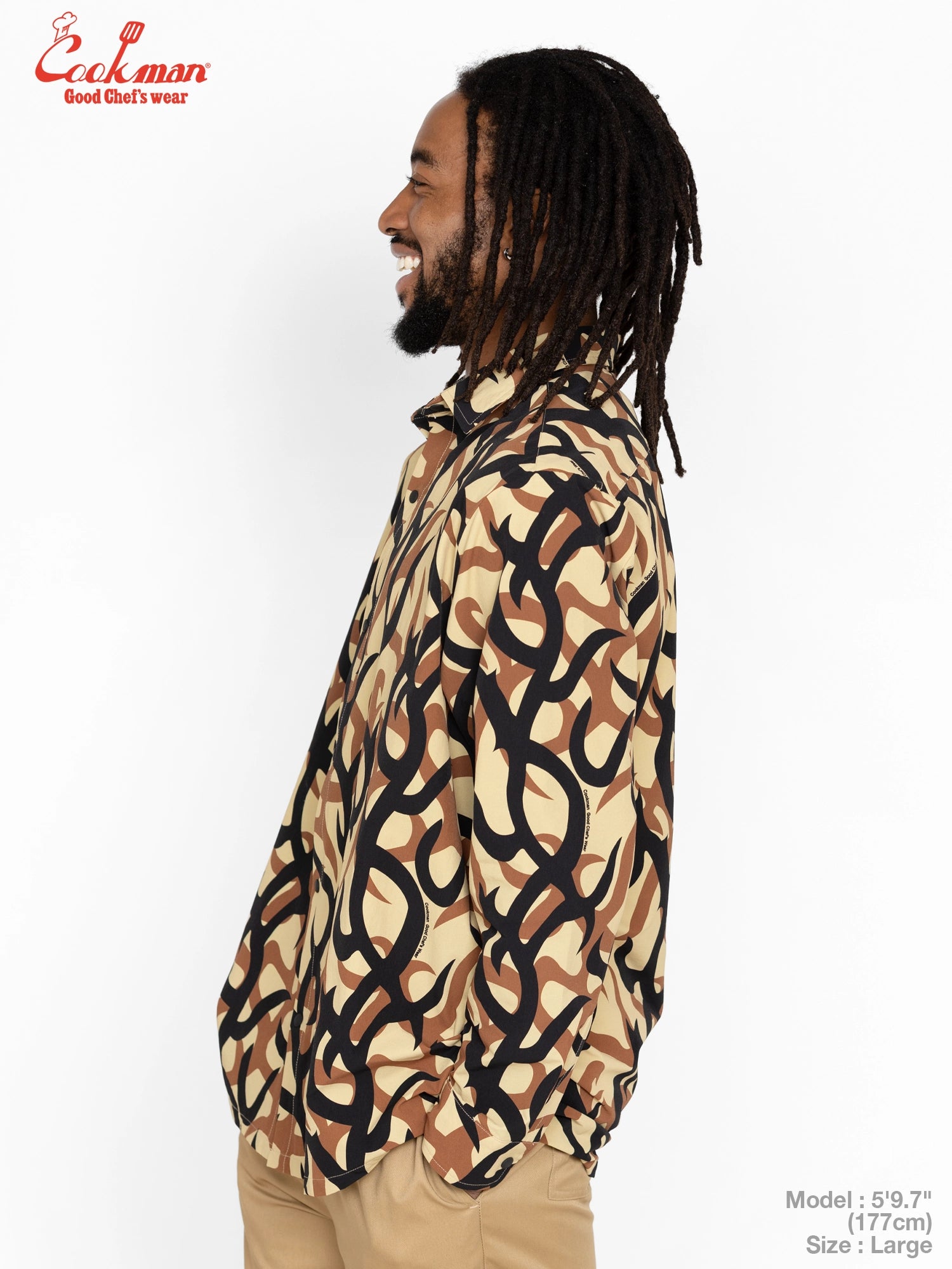 Work Shirts Long Sleeve - Tribal Camo : Beige