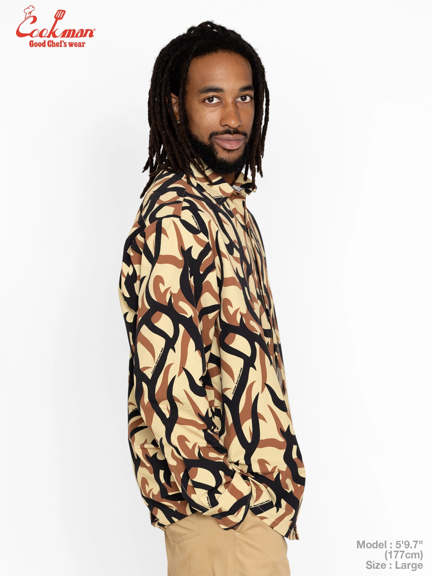 Work Shirts Long Sleeve - Tribal Camo : Beige