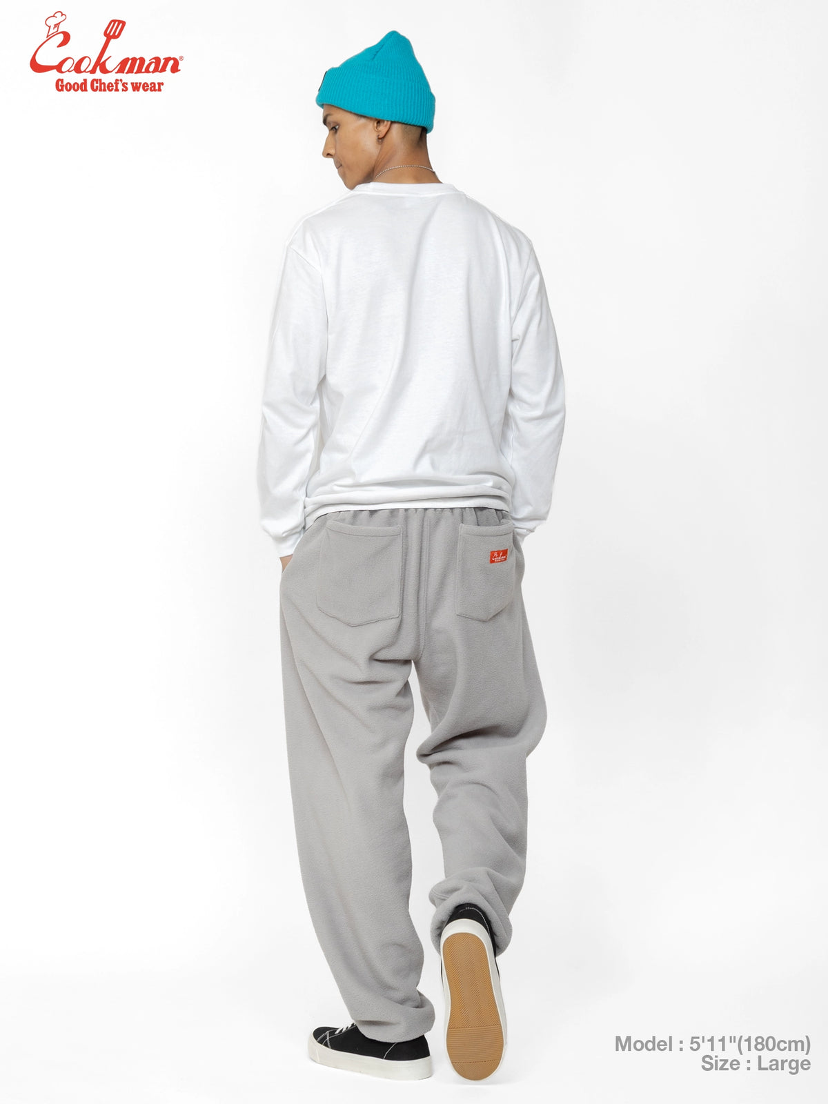 Chef Pants - Fleece : Light Gray