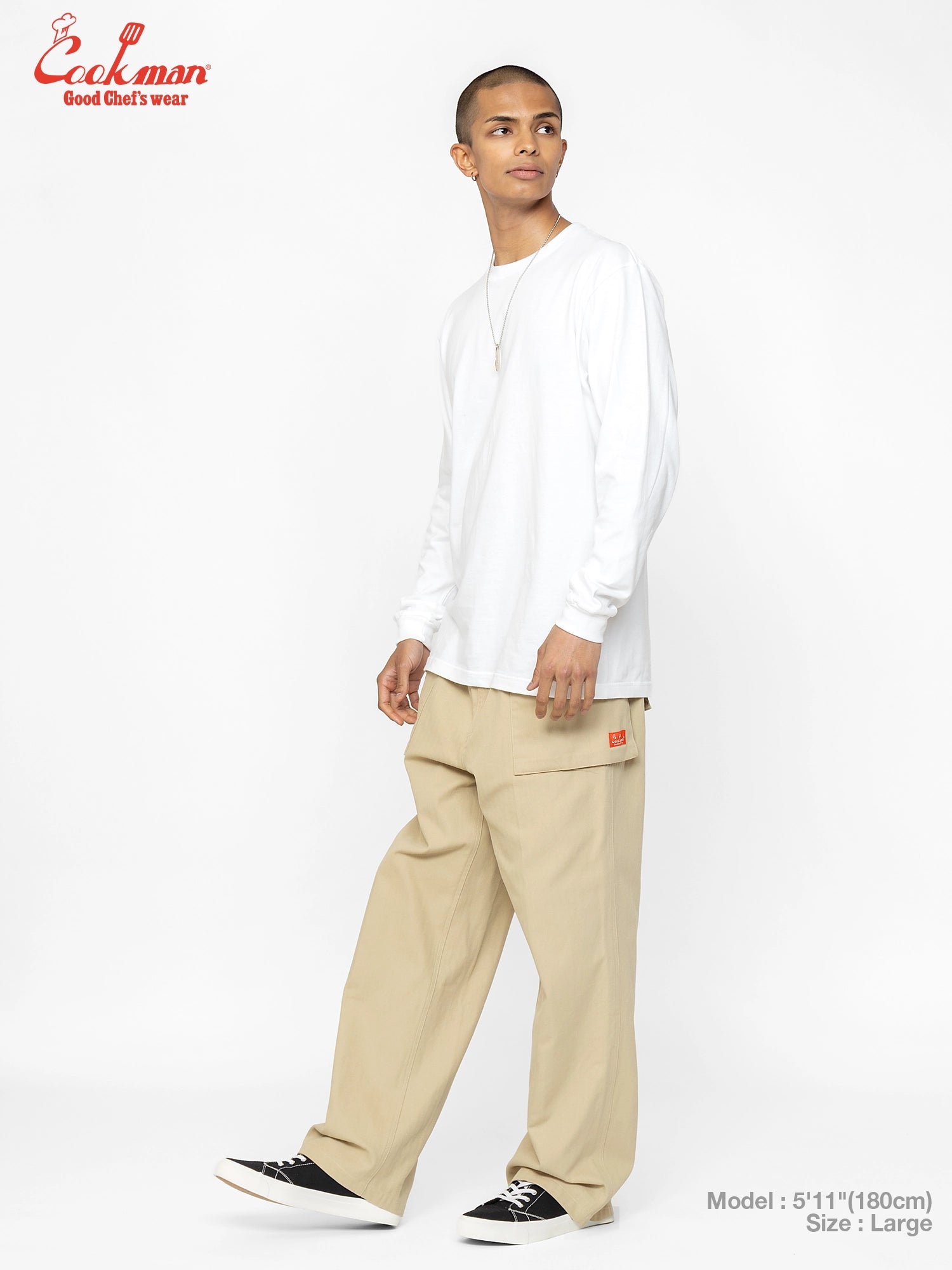 Monkey Pants - Herringbone : Beige