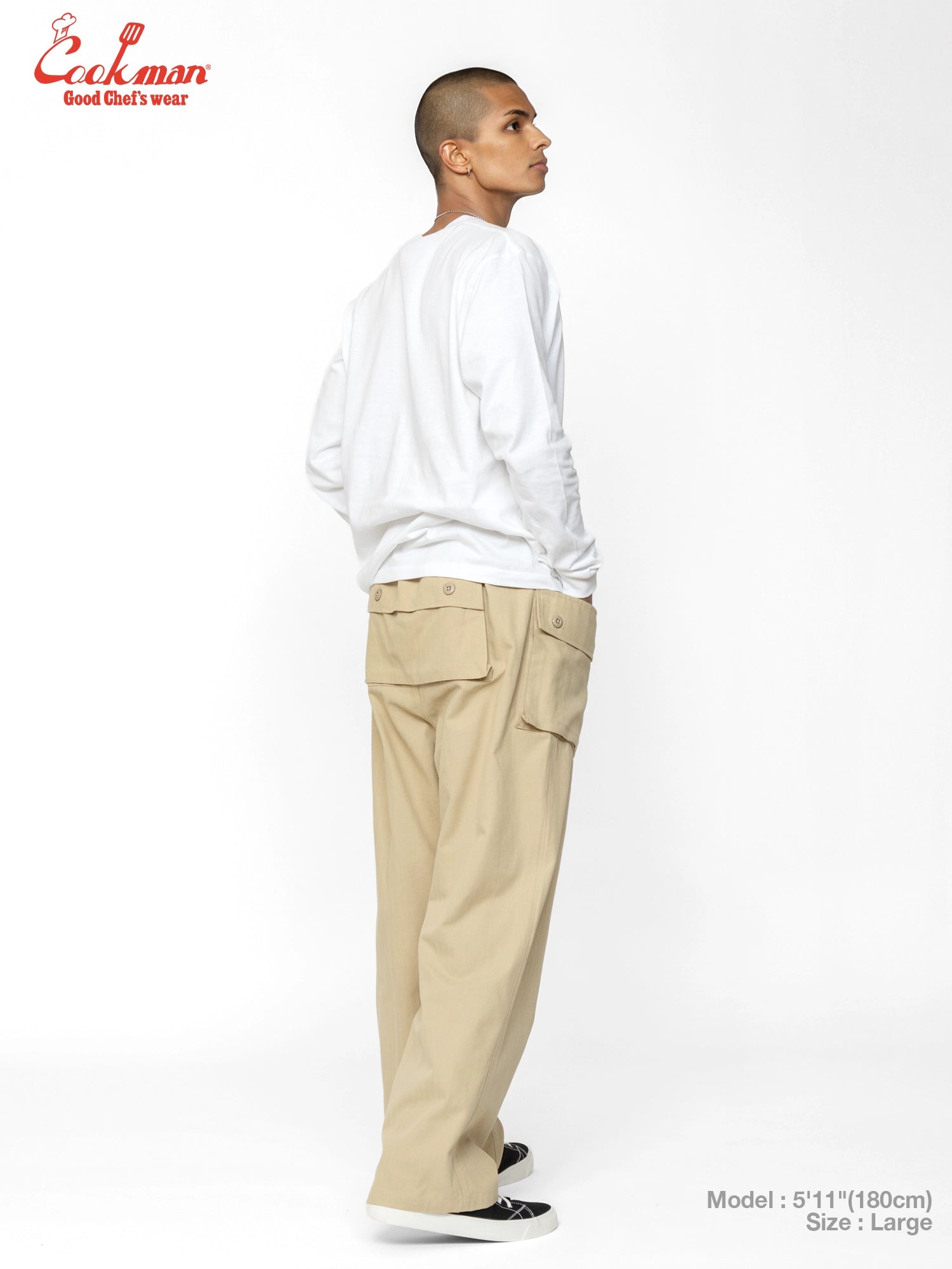 Monkey Pants - Herringbone : Beige
