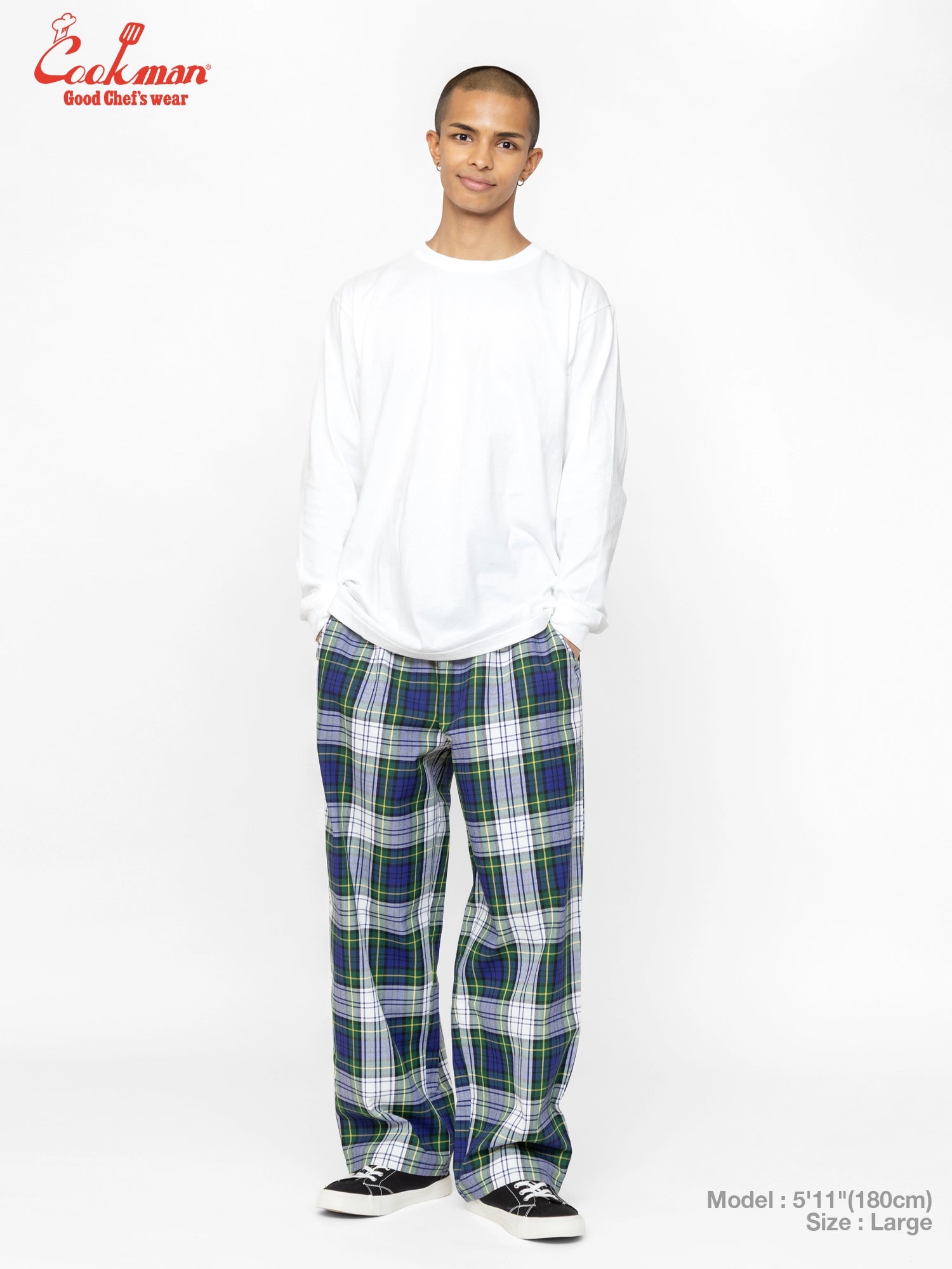 Chef Pants High-Wide - Dress Gordon Check