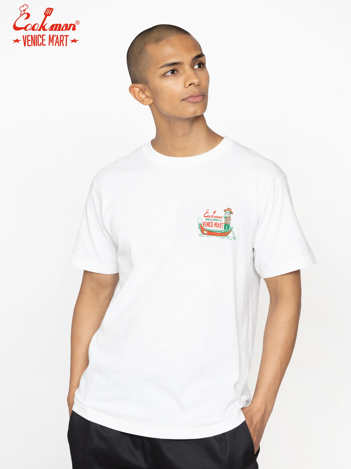 Tees - VENICE M'Art TM Paint Venice Map : White