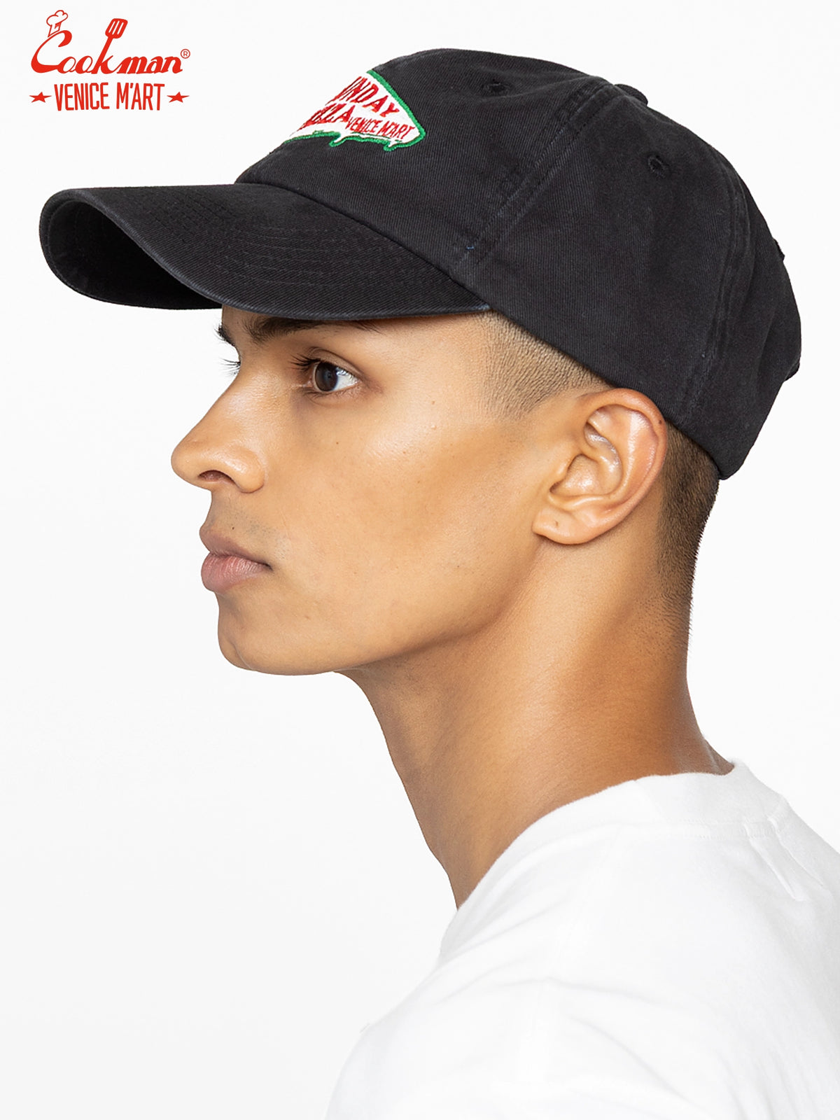 Cap - VENICE M'Art Embroidery : Black