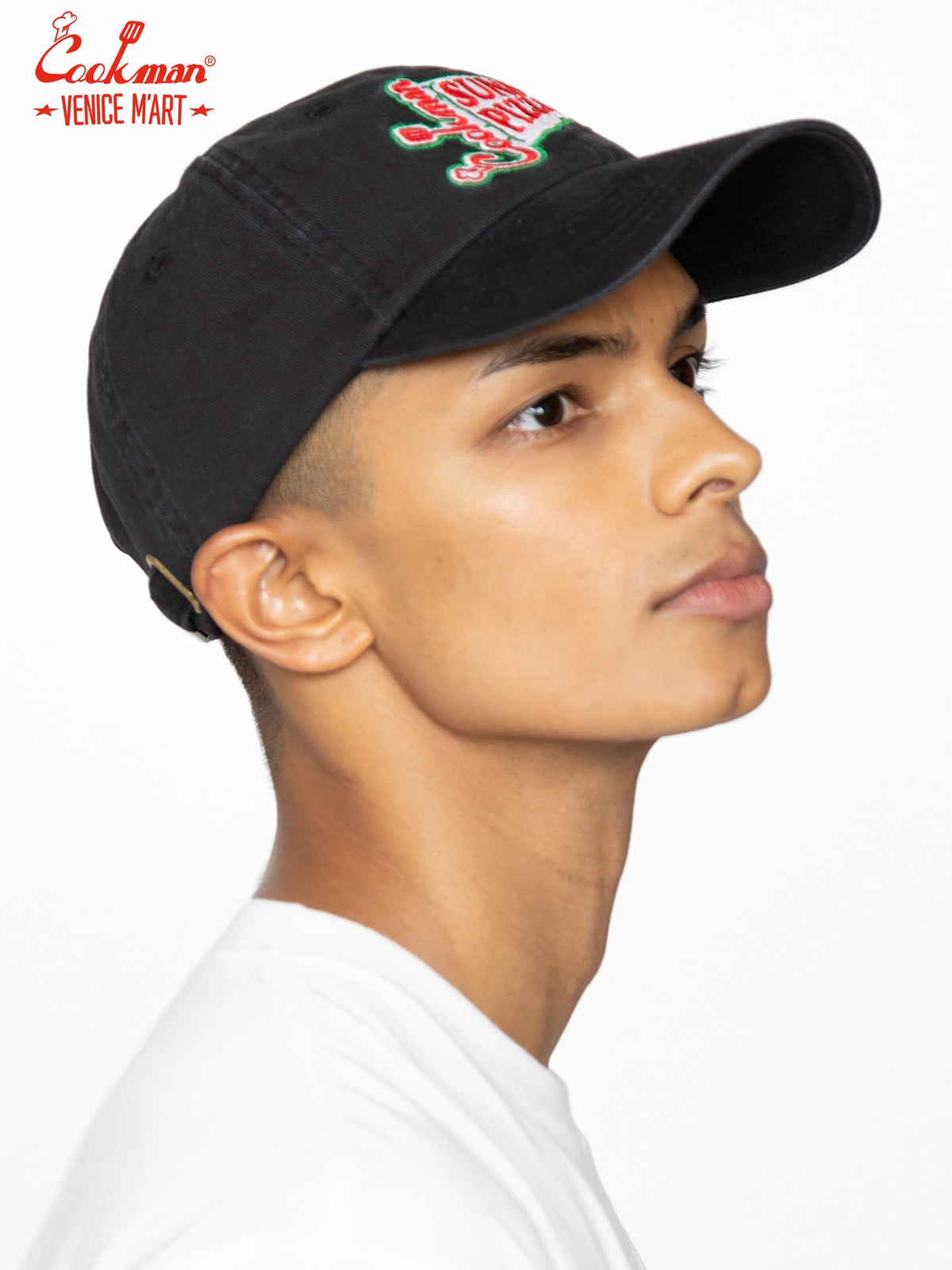 Cap - VENICE M'Art Embroidery : Black