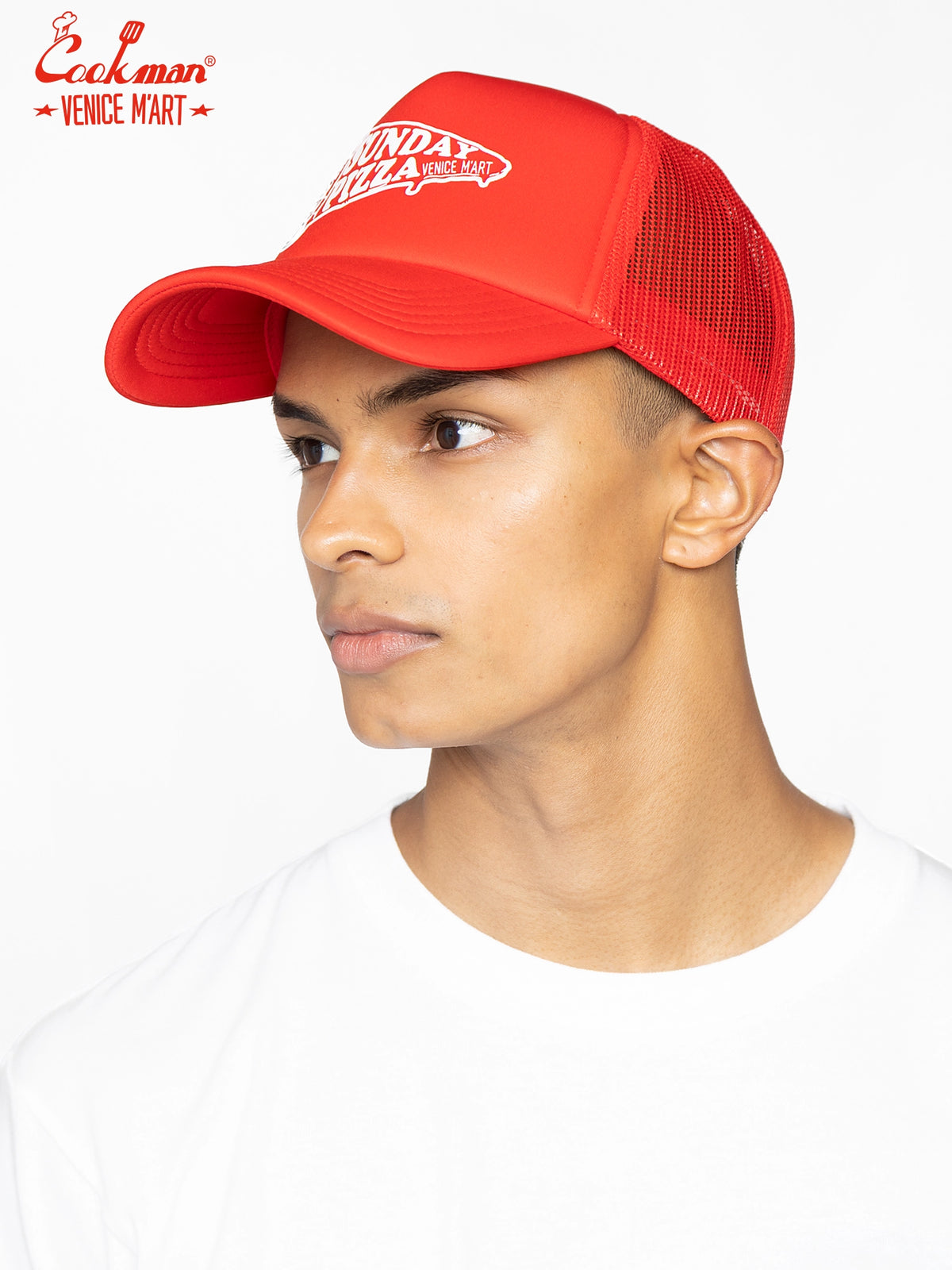 Cap - VENICE M'Art Trucker : Red