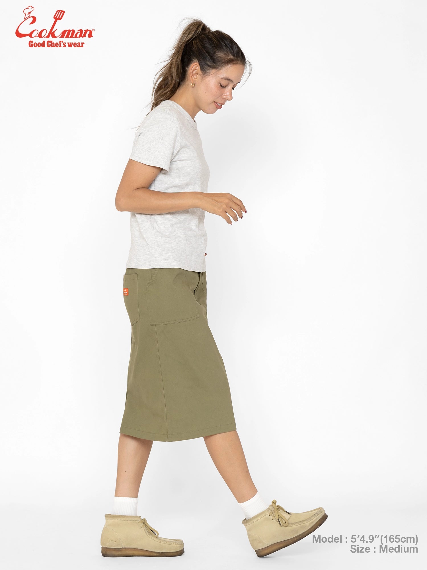 Baker's Skirt - Olive