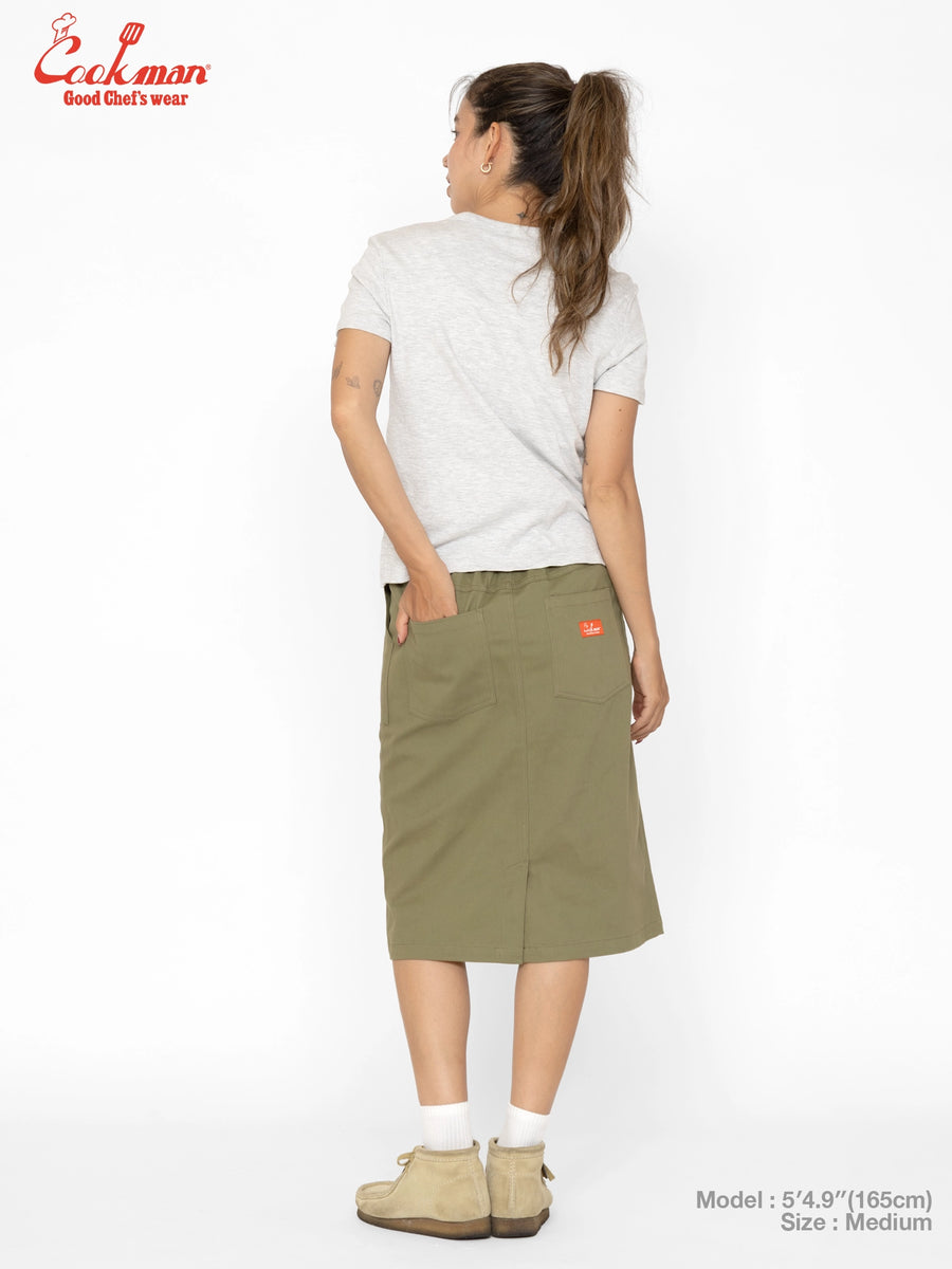 Baker's Skirt - Olive