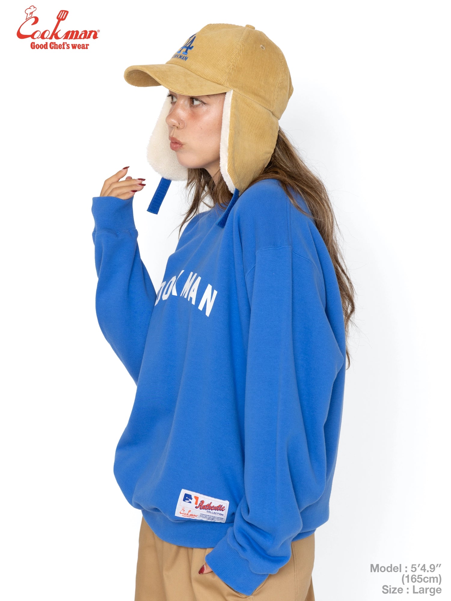 Sweat shirts - Arch Logo : Blue