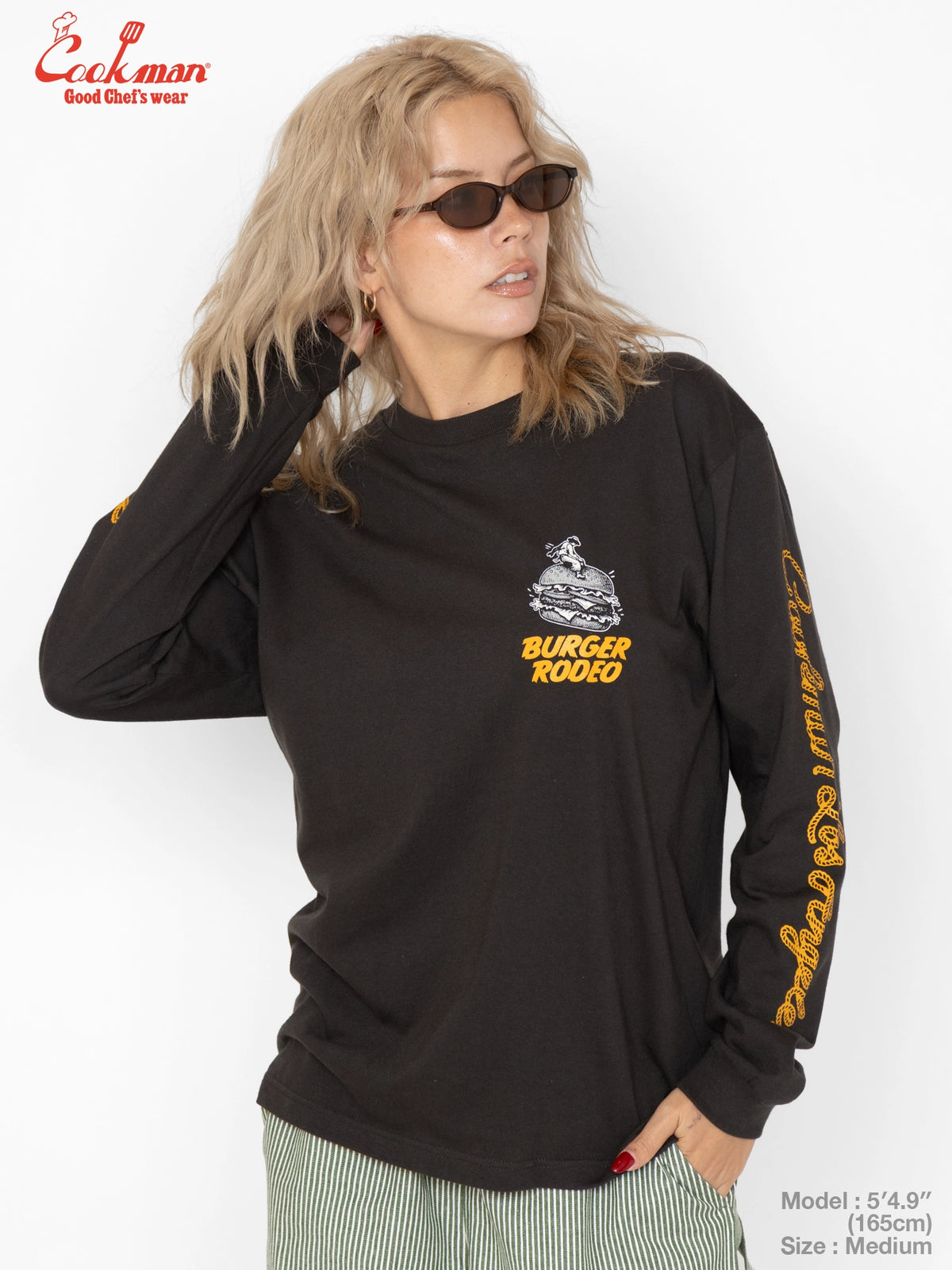 Long Sleeve Tees - Rodeo : Charcoal