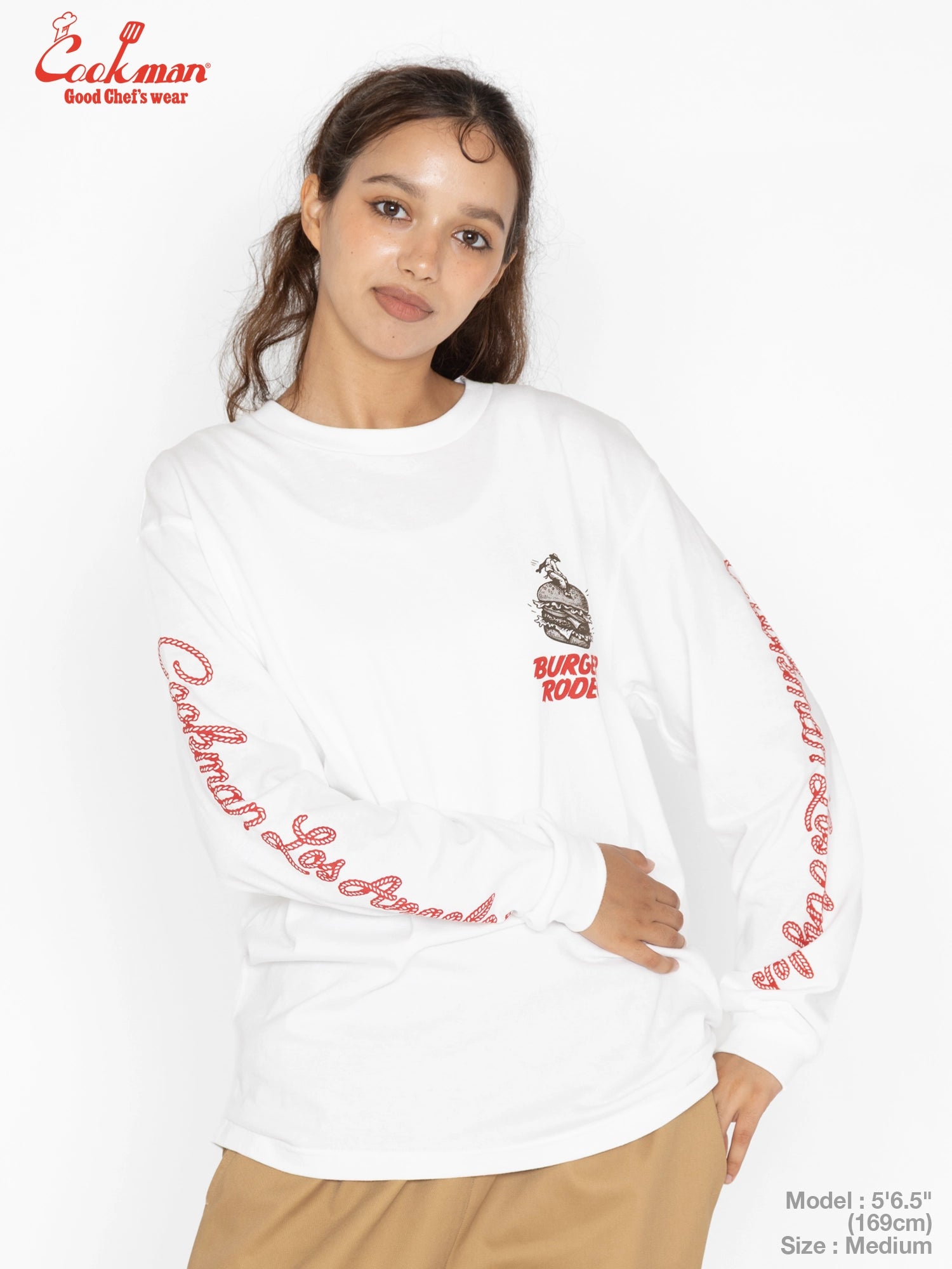 Long Sleeve Tees - Rodeo : White